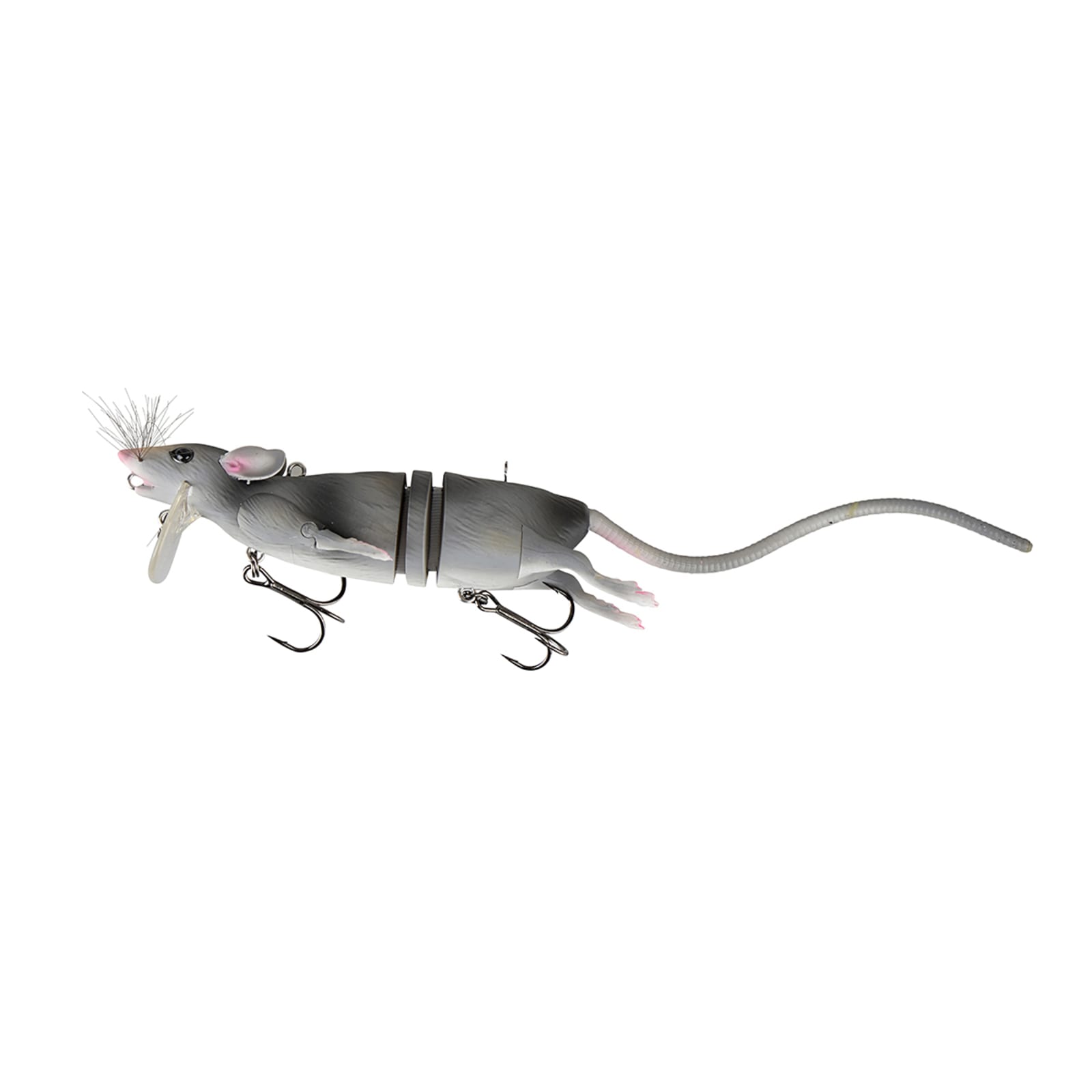 3D Rat Lure - Grey