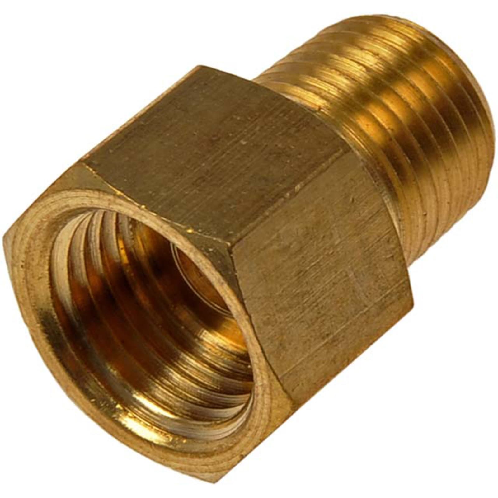 Legines Brass Compression Fitting, Male Connector, Adapter, 3/16 Tube OD x  1/4NPT Male, Pack of 2