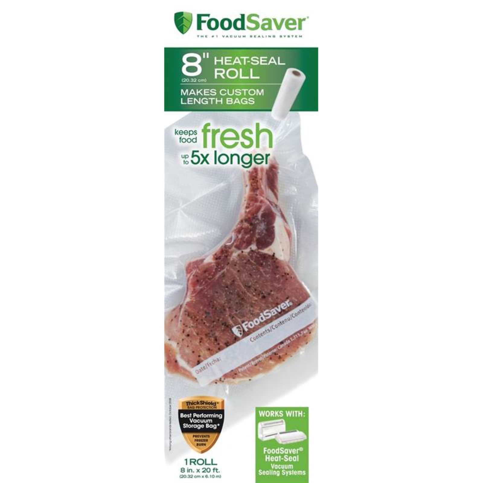 Foodsaver Rolls 8 Inch By 20 Feet - Each - Albertsons