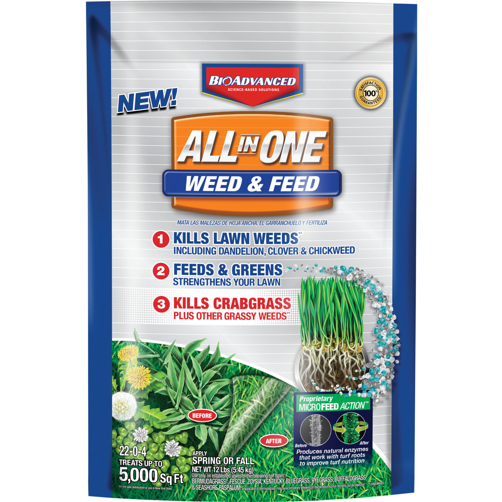 Image of Bayer Advanced All-In-One Weed & Feed