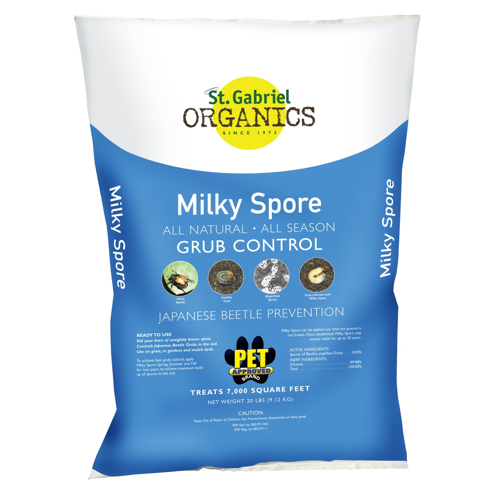 St. Gabriel 20 Lb Milky Spore Granular Bag by St. Gabriel at Fleet Farm