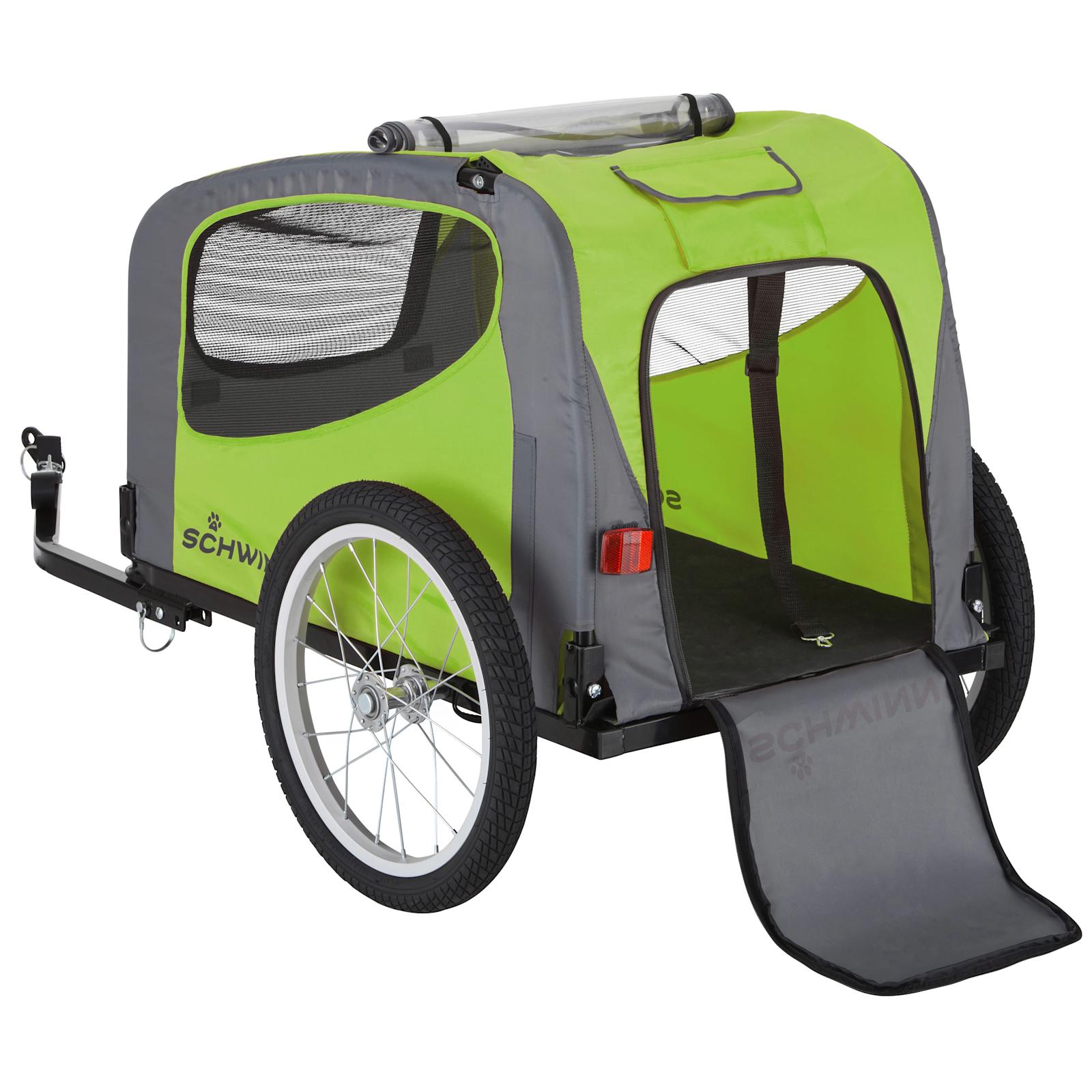 Green Rascal Plus Pet Trailer