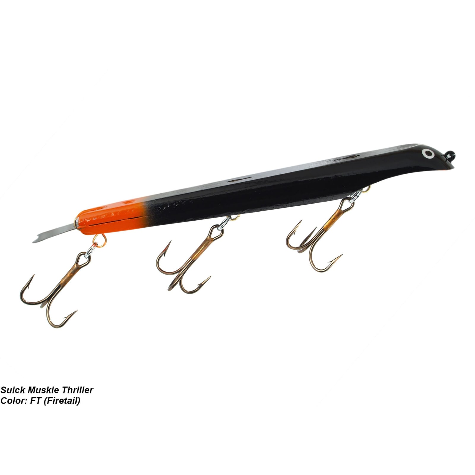 Firetail Weighted Thriller Musky Bait by Suick at Fleet Farm