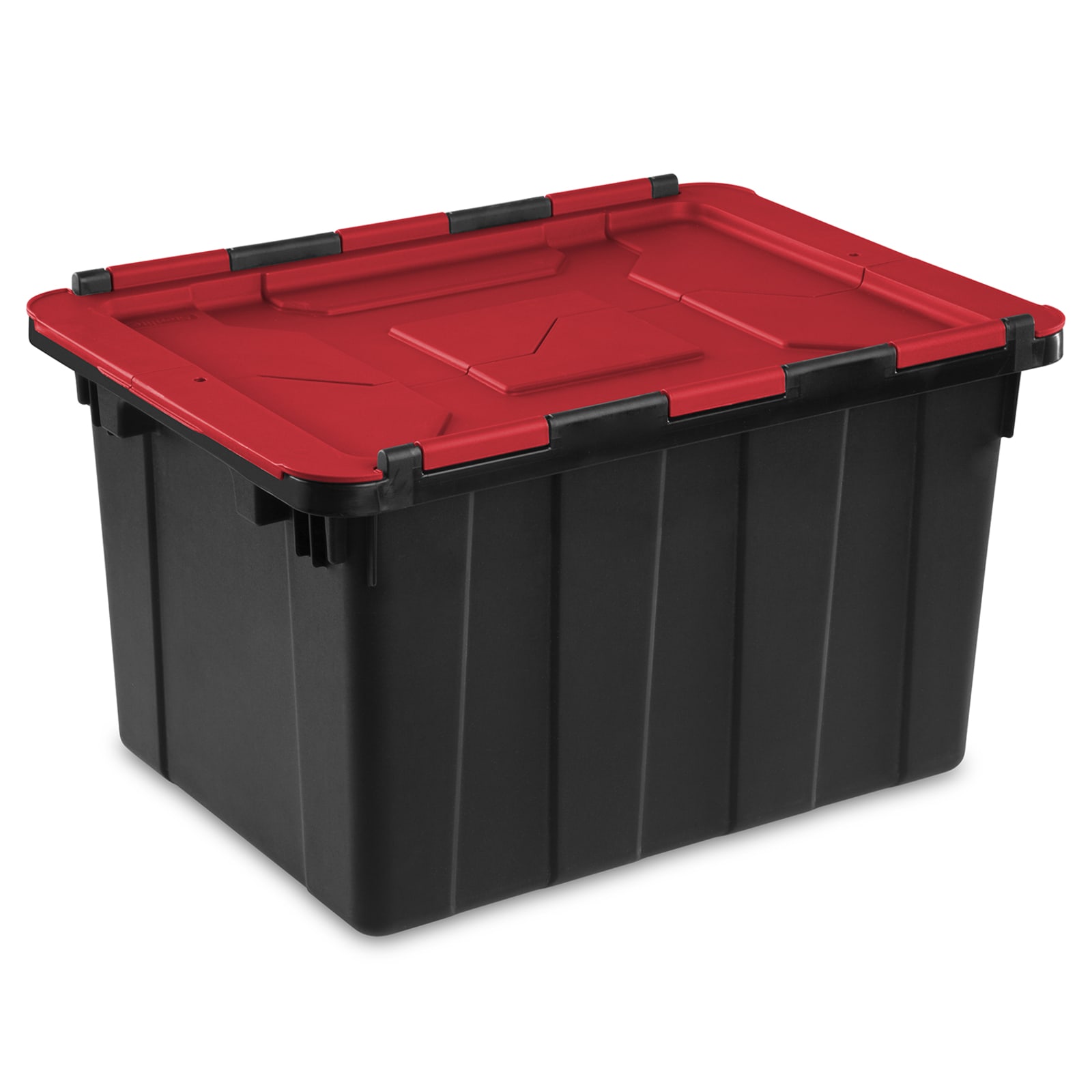 18 gal Red Holiday Storage Tote by Sterilite at Fleet Farm