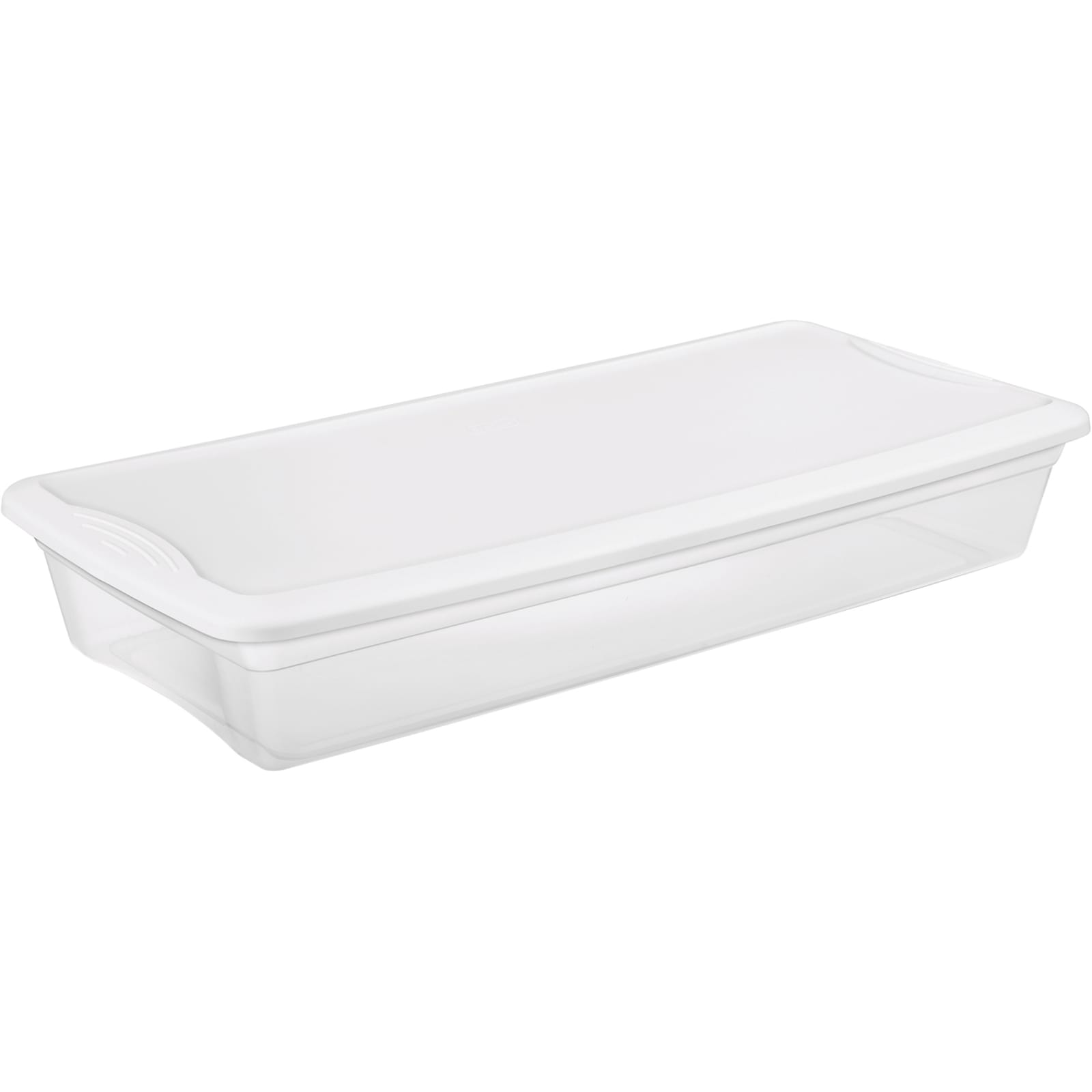 Advantus 60 Quart Storage Box, Clear (34009)