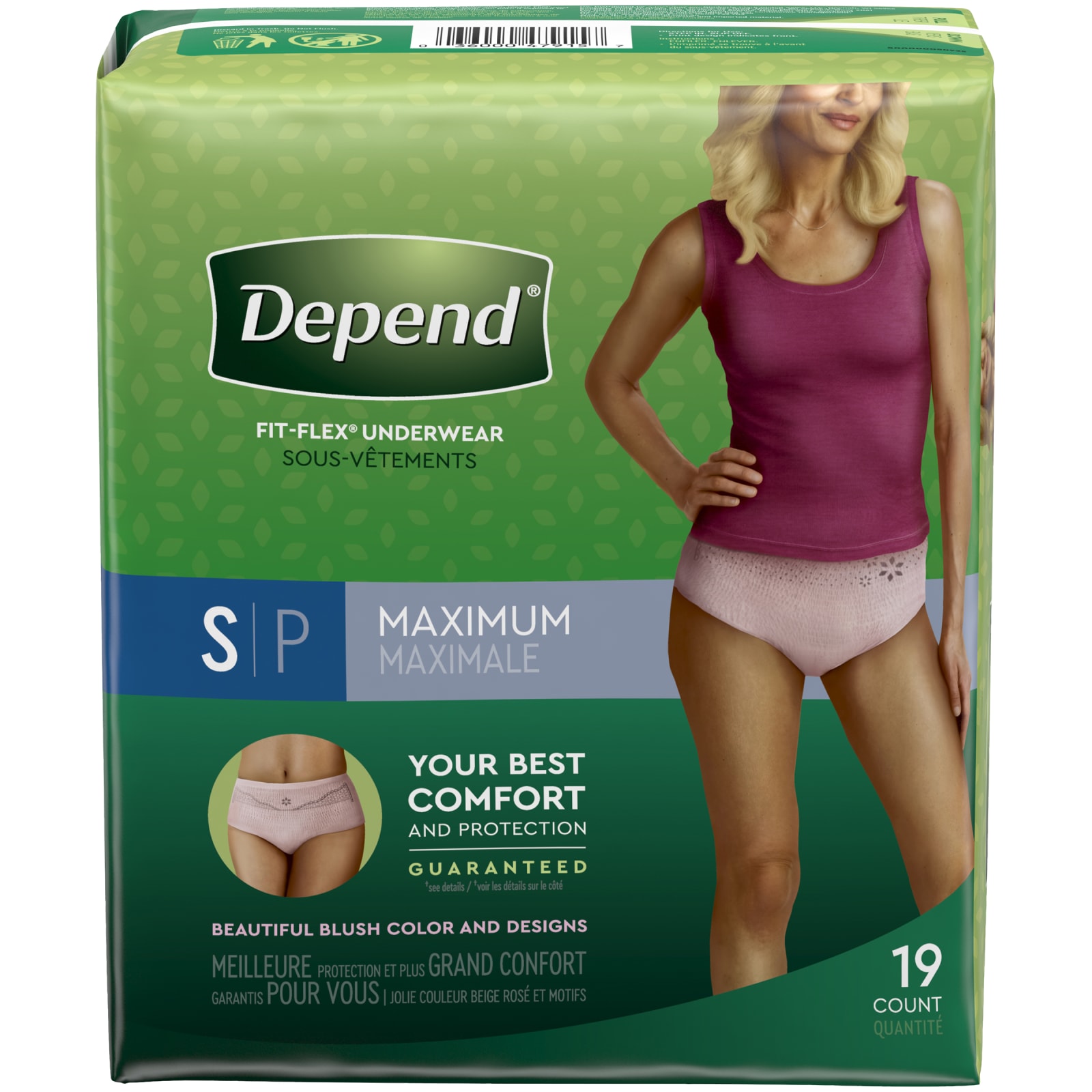 Maximum Absorbency S Underwear for Women - 19 Ct by DEPENDS at Fleet Farm