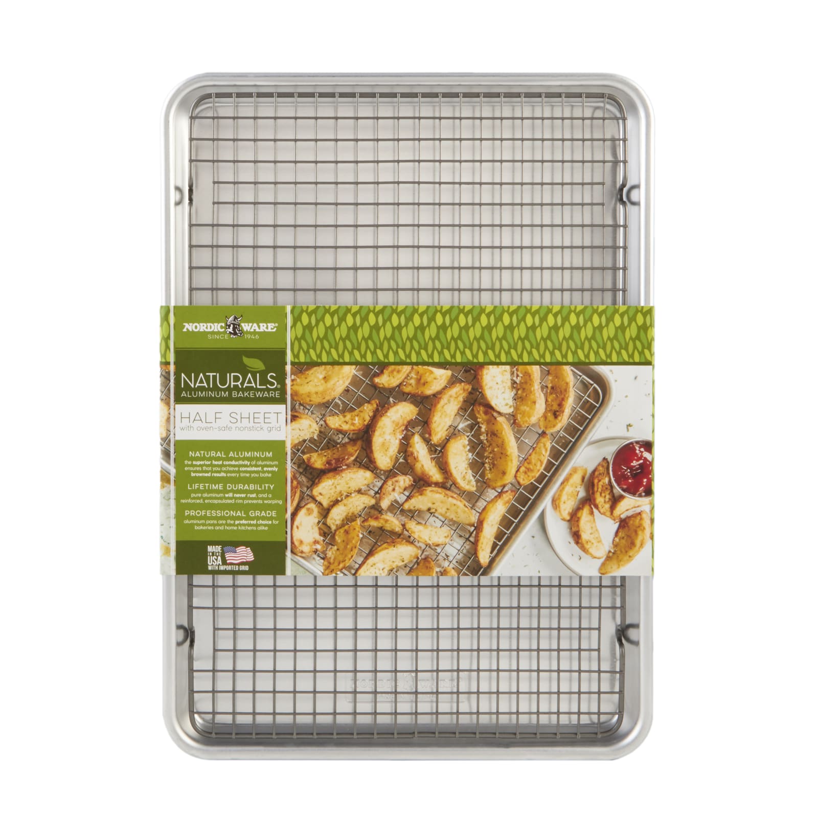 Nordic Ware Naturals Baker's Half Sheet Baking Pan