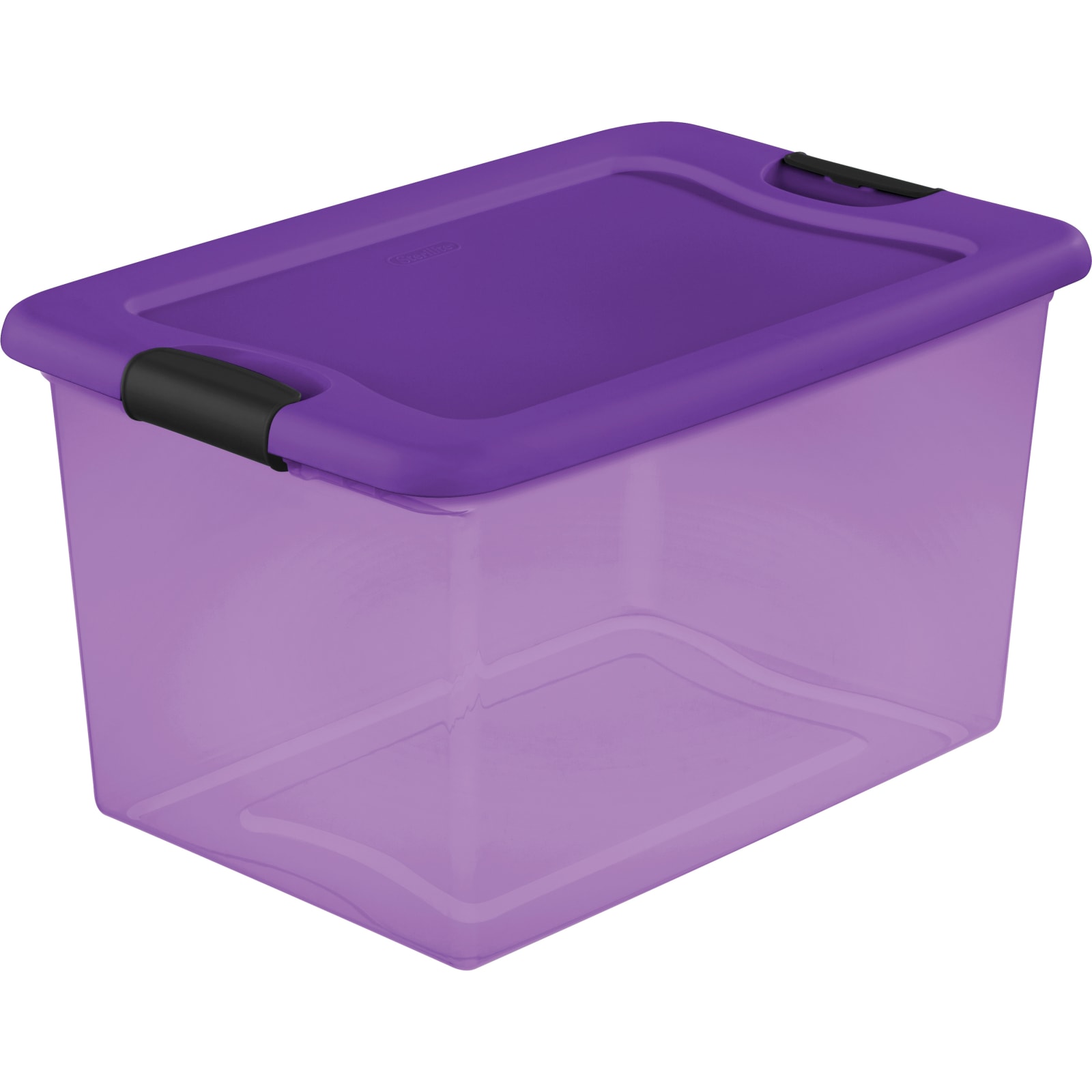 6 qt Clear Base Storage Box w/ Opaque Lid by Sterilite at Fleet Farm