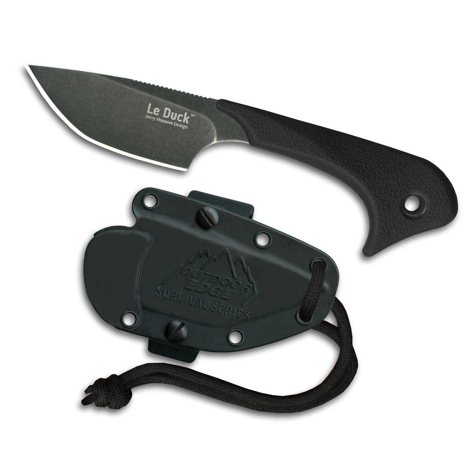 Le Duck Black Multi Purpose Utility Knife by Outdoor Edge at Fleet