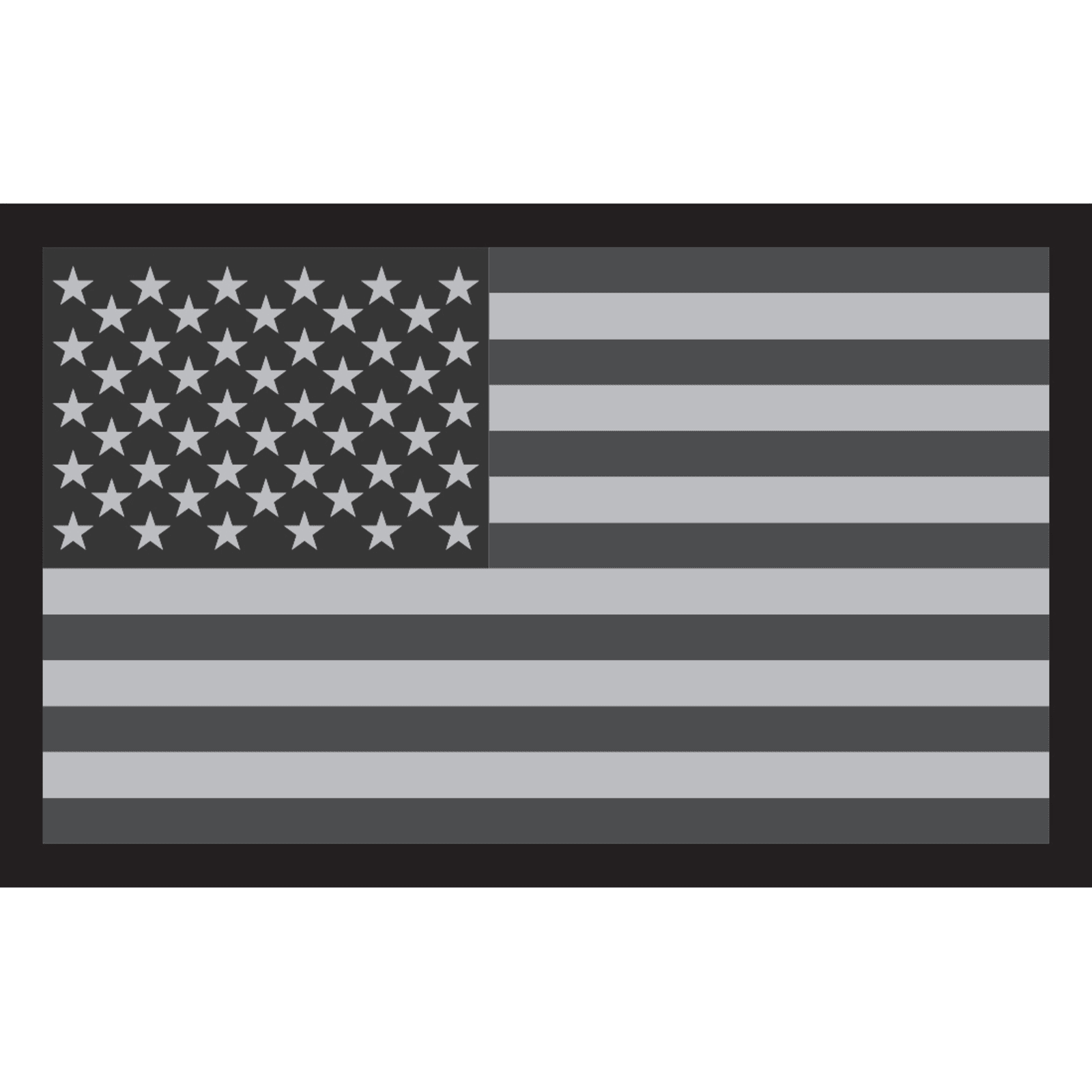 US Flag - Fly Fishing - Removable Patch