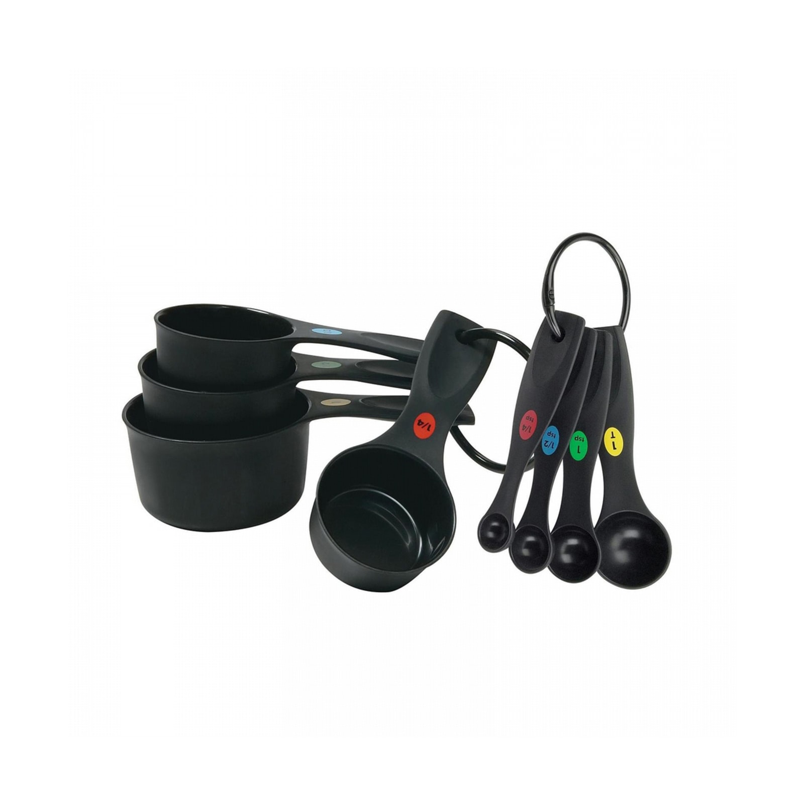 OXO Softworks® Measuring Cups & Spoons Set - Black, 8 ct - Fred Meyer