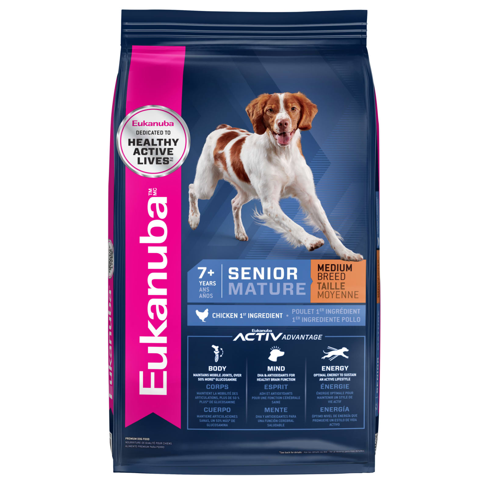 Senior 7 Medium Breed Chicken Dry Dog Food 30 lbs by Eukanuba at Fleet Farm
