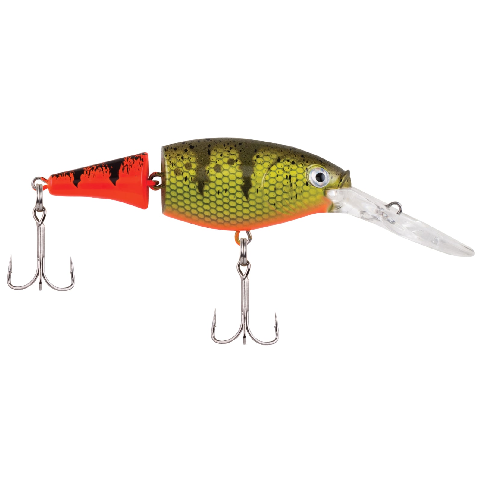 Berkley Flicker Shad Jointed - Firetail Hot Perch - 1/3 oz