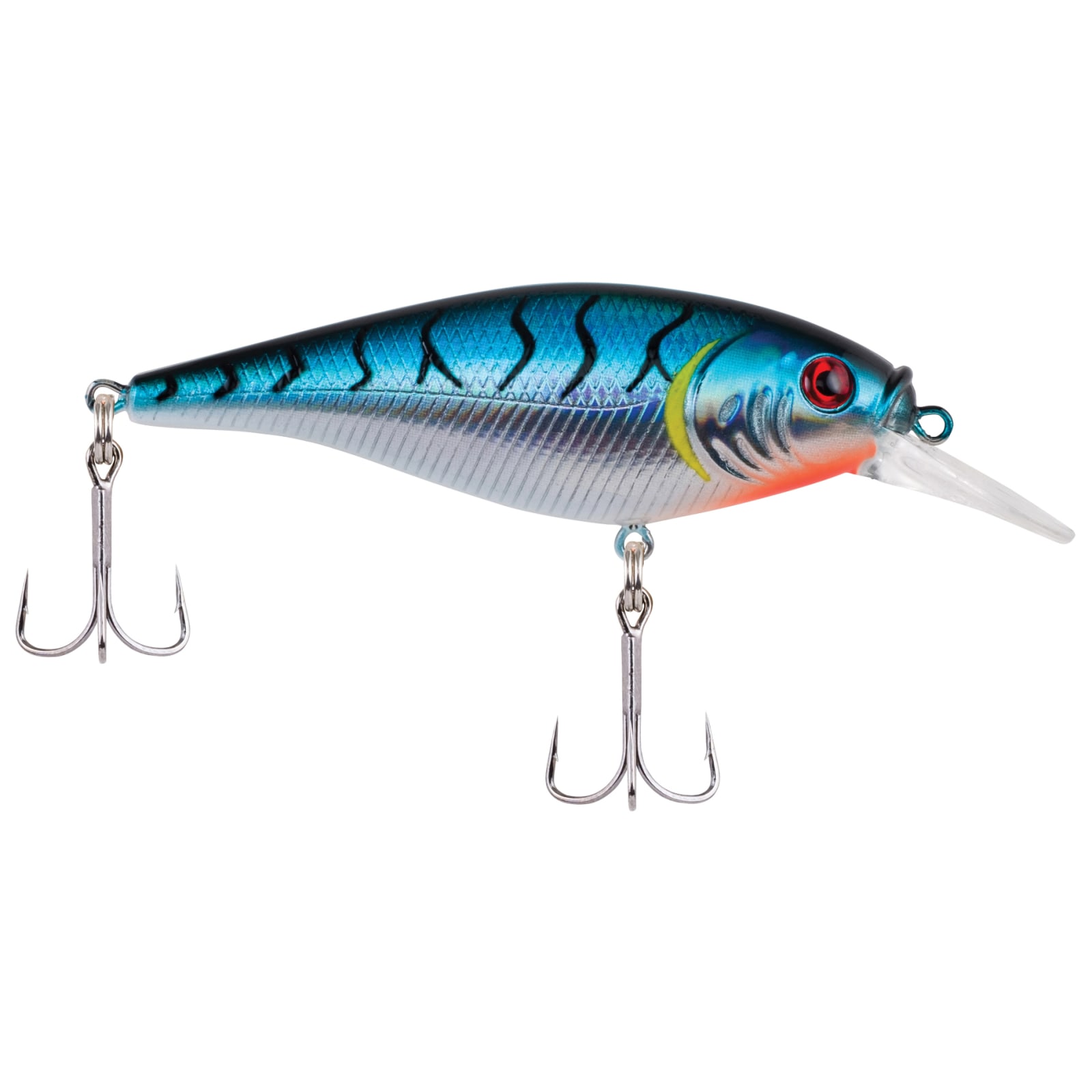 Buy Berkley Flicker Shad Shallow Fishing Lure, Pearl White, 2/7 oz, 2 3/4in   7cm Crankbaits, Size, Profile and Dive Depth Imitates Real Shad, Equipped  with Fusion19 Hook Online at Lowest Price