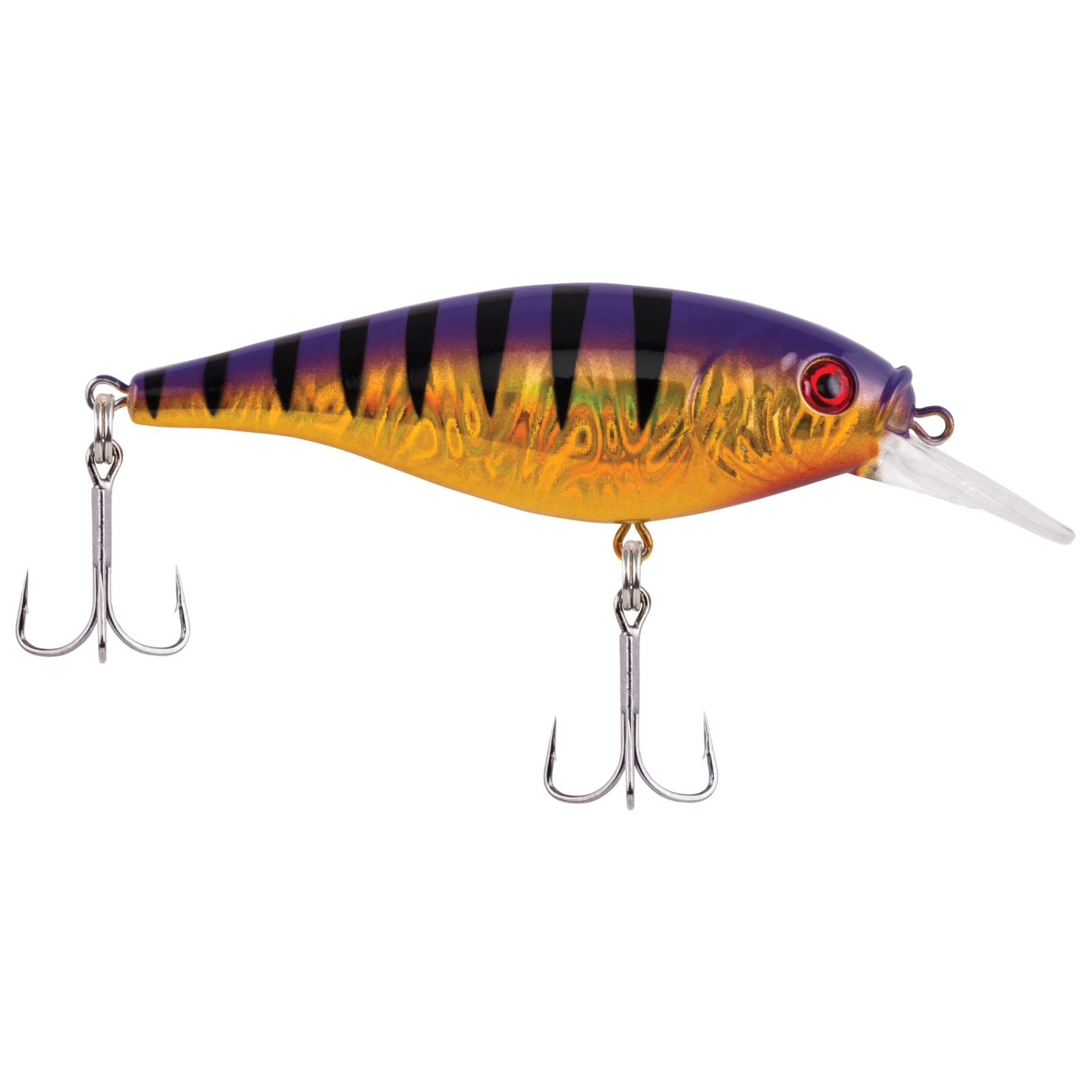 Berkley Flicker Shad Shallow - 2in - Slick Purple Bengal