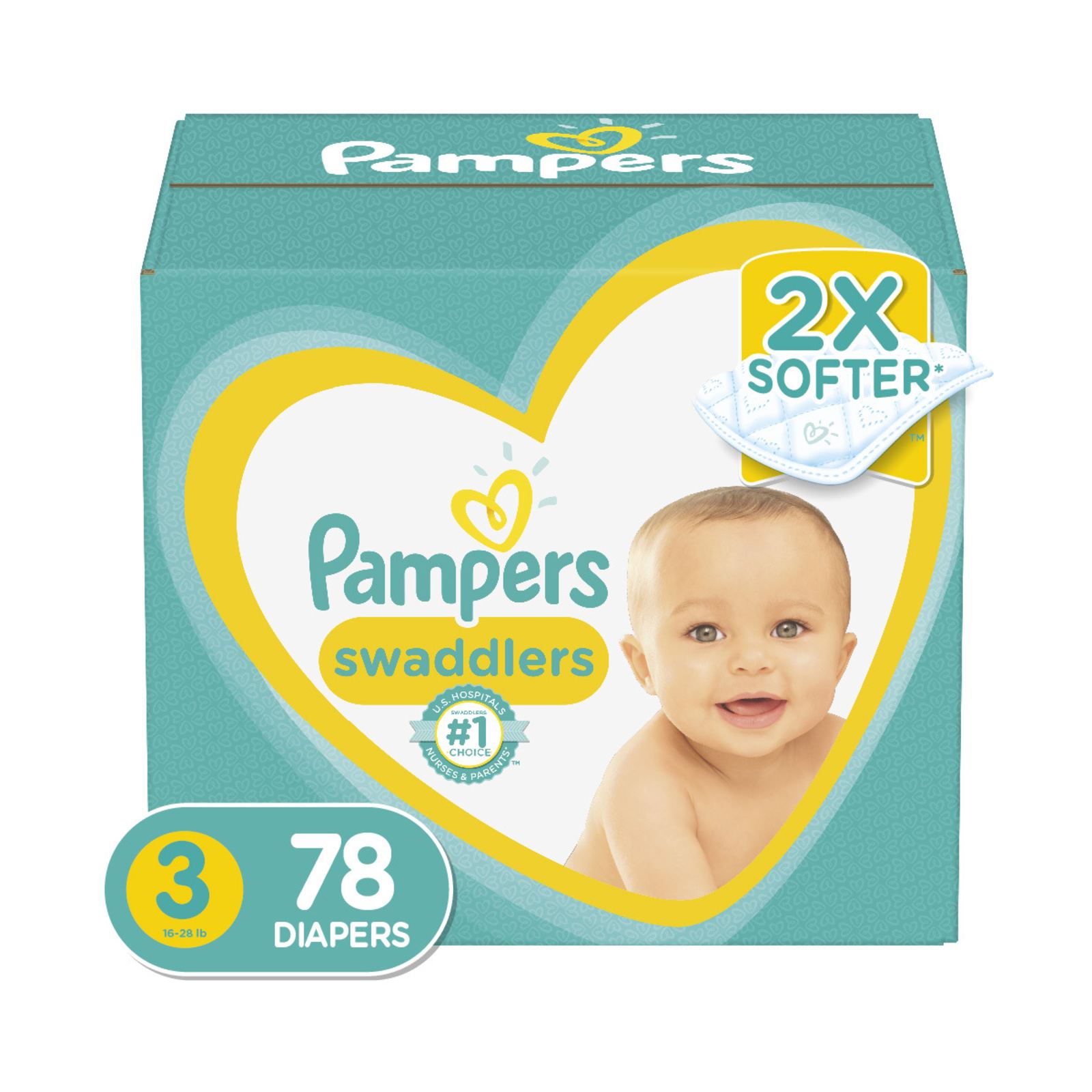 Swaddlers Size 3 Diapers by Pampers at Fleet Farm