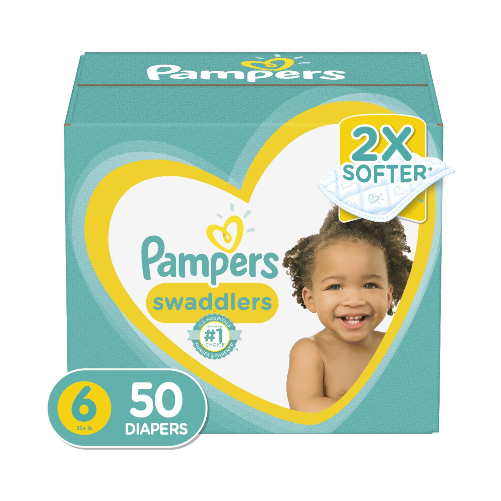 Pamper swaddlers store size 6