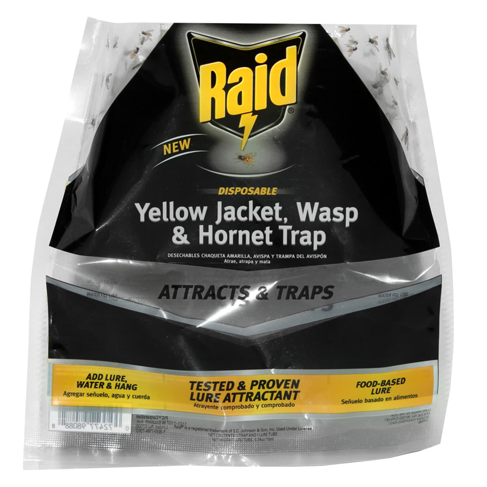 Disposable Yellow Jacket, Wasp & Hornet Trap by RAID at Fleet Farm