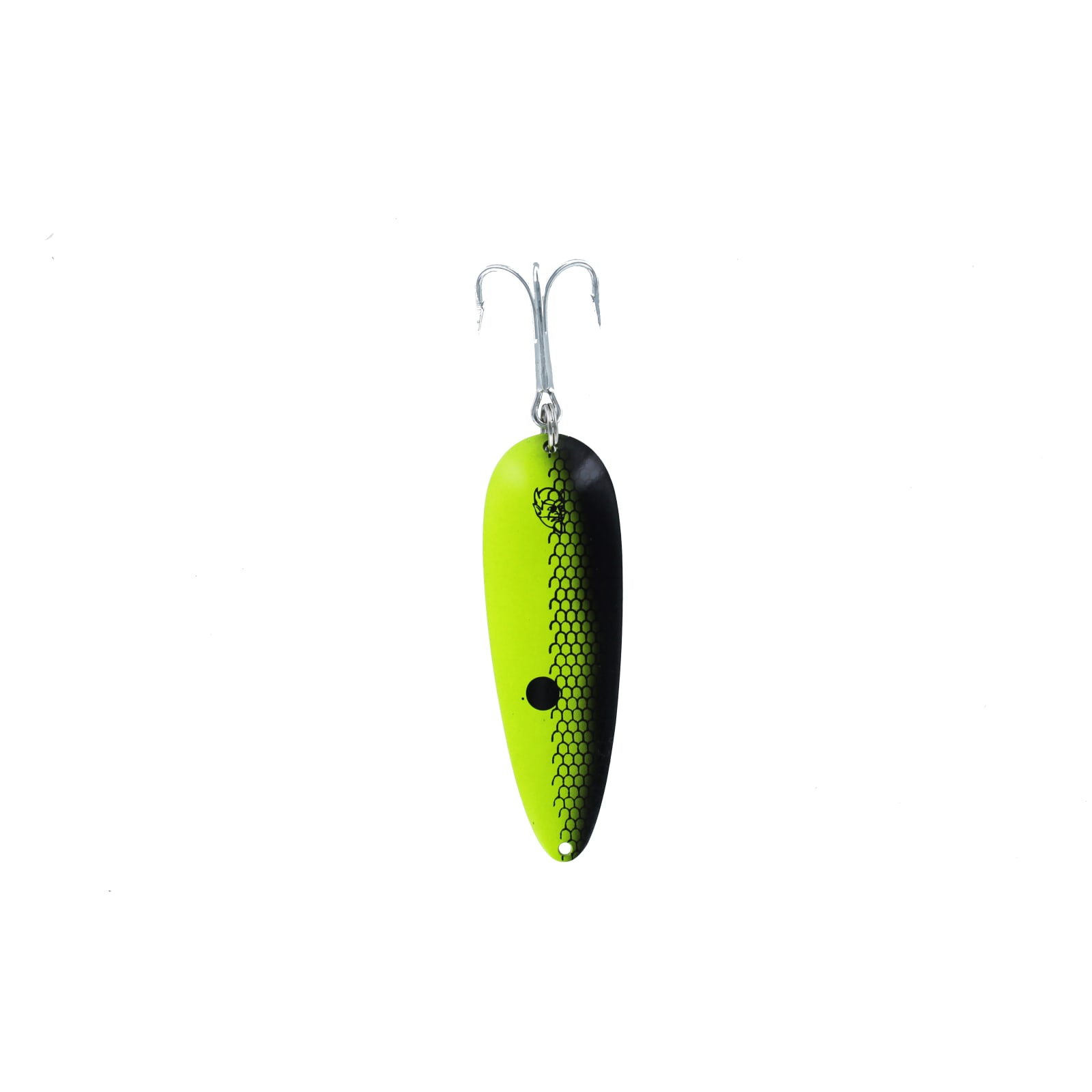 Chartreuse Black Original Dardevle Spoon by Eppinger at Fleet Farm