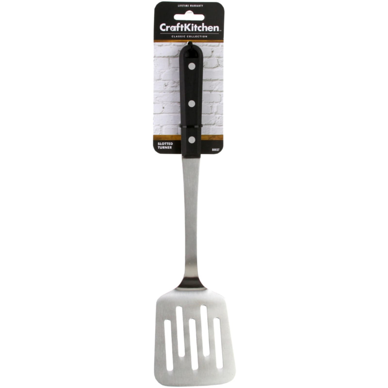 Slotted Spatula, Small Size with POM Handle