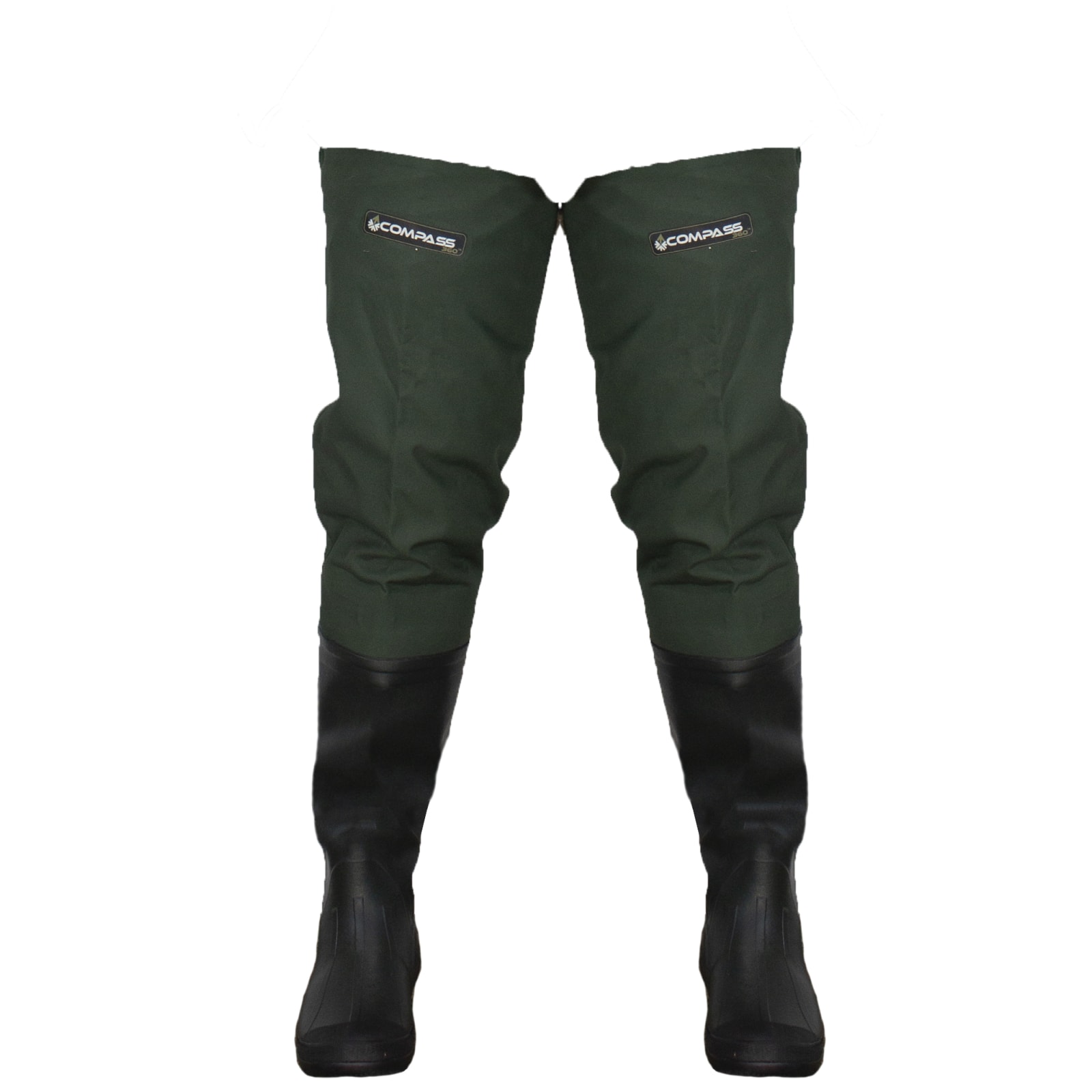 Oxbow Forrest Green 2-Ply Cleated Rubber Hip Boot by Compass360 at