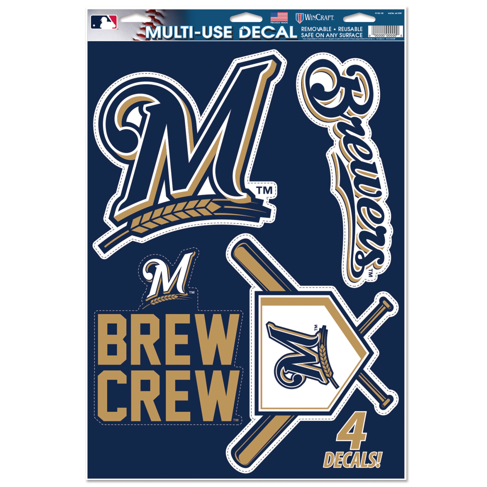 WinCraft Milwaukee Brewers Team Shop 