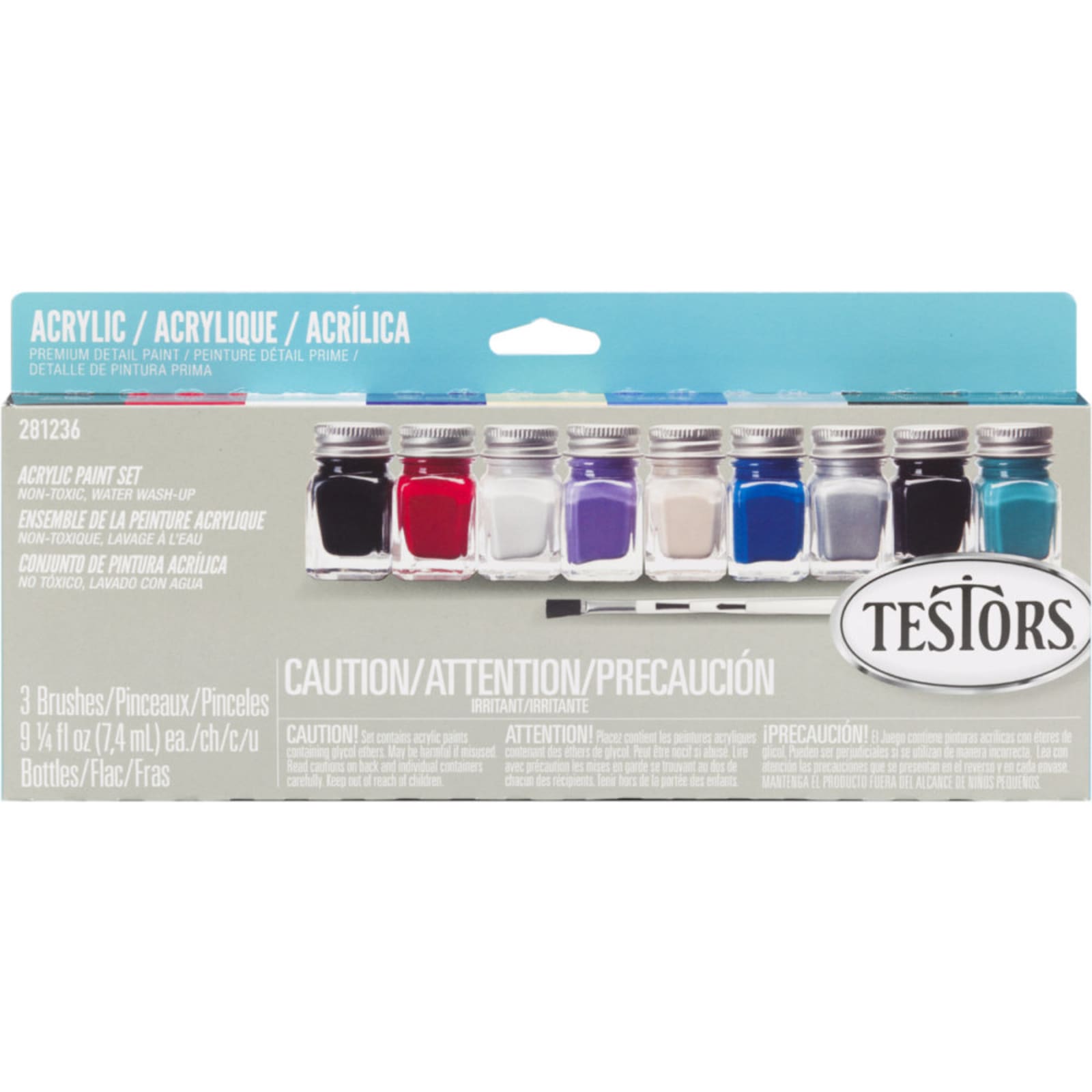 Testors Model Master Acryl Paint 4 ounces Universal Acrylic Thinner - 50496  ^ - Avery Street Stores