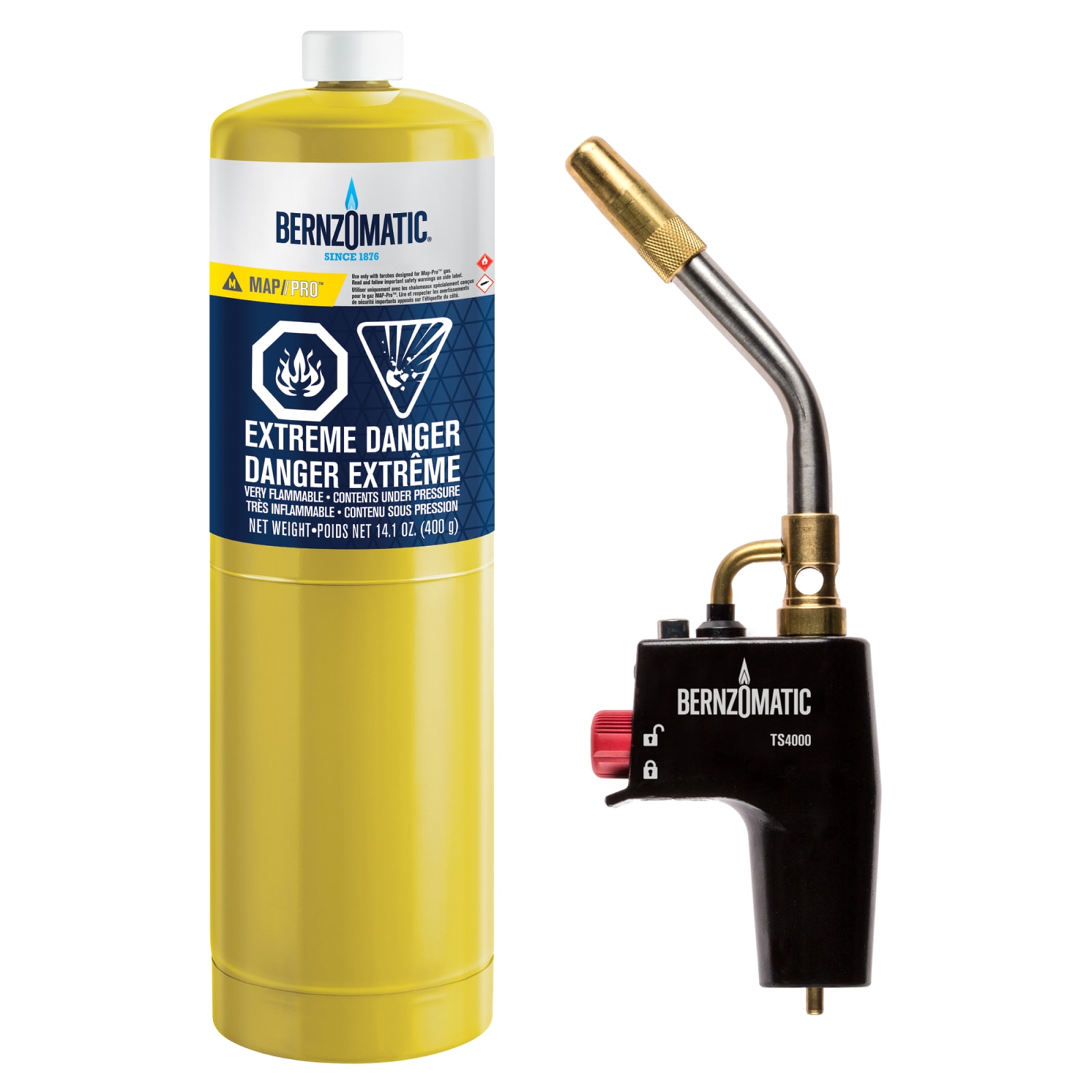 BernzOmatic All-Purpose Propane Fuel Cylinders, 2-Pack at Tractor