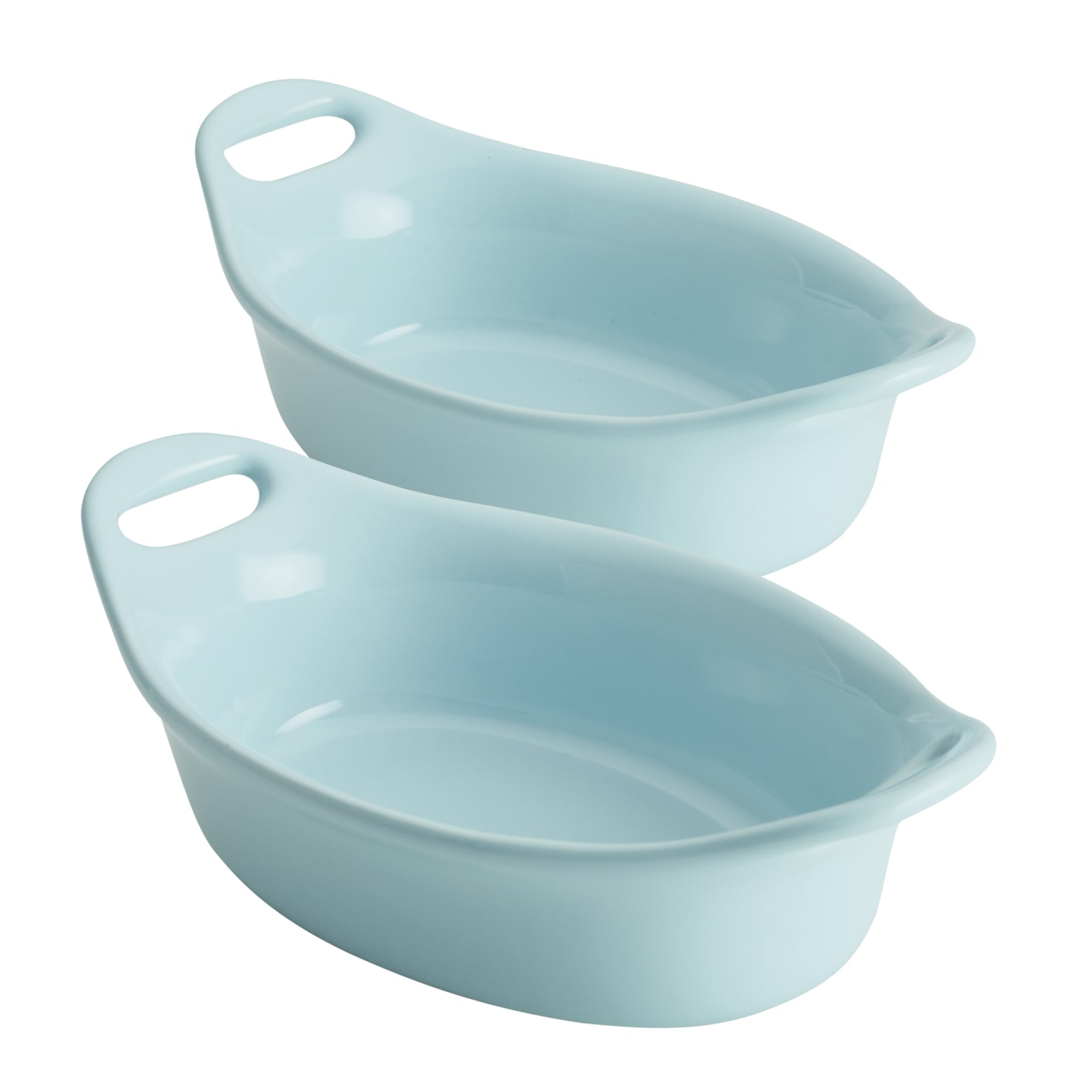 Sky Blue 12 oz Plastic Bowls