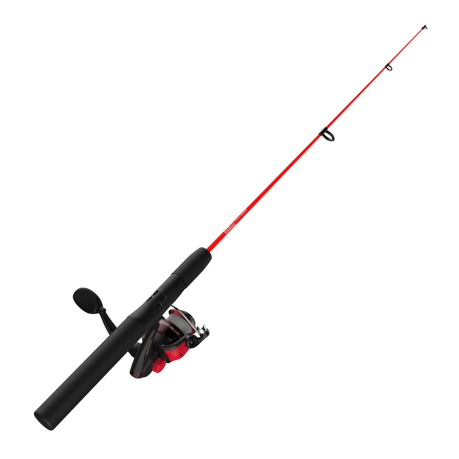 Red Dock Demon Spincast Combo by Zebco at Fleet Farm