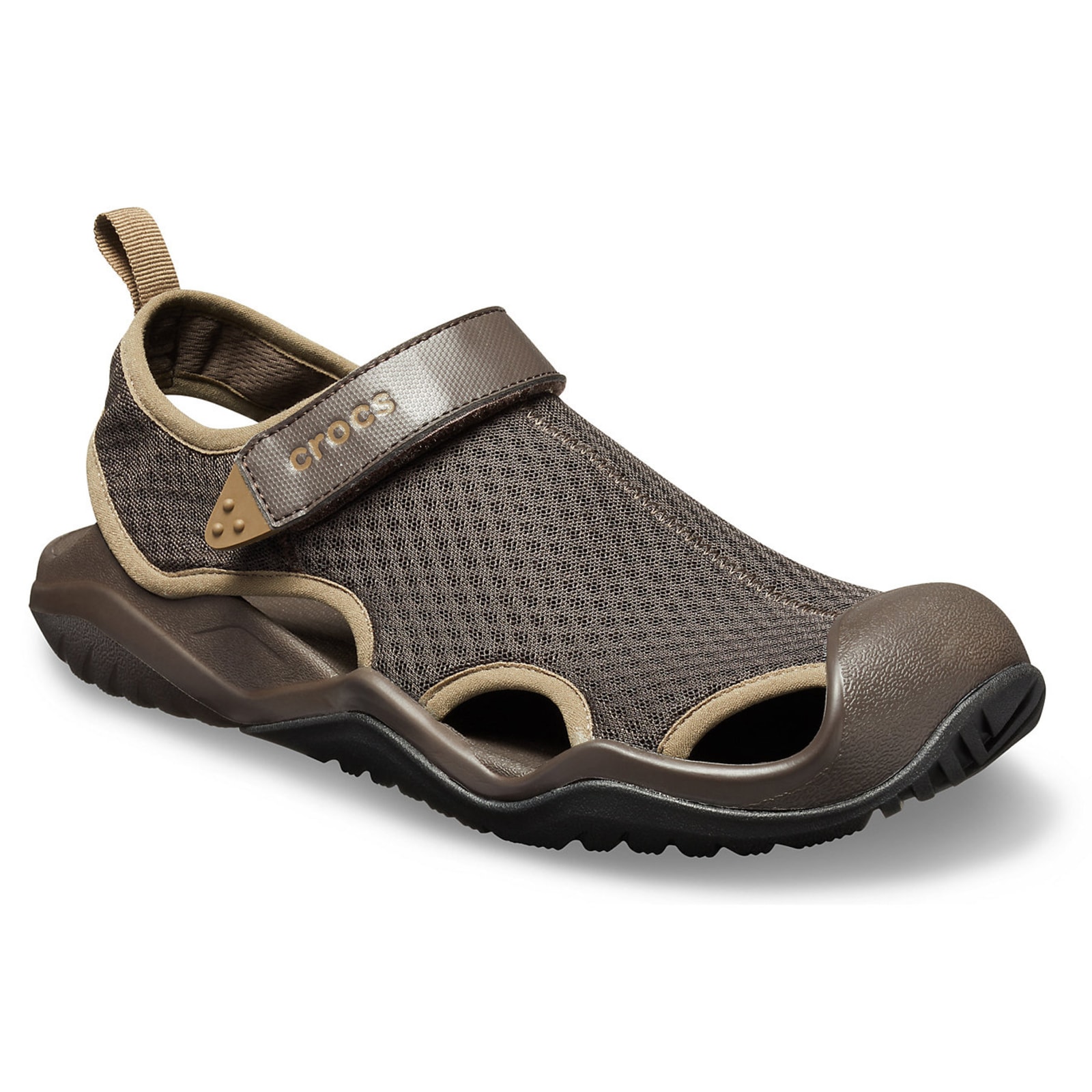 Закрытые мужские сандали. Crocs сандалии Swiftwater Mesh Deck Sandal. Сандалии мужские Crocs Swiftwater. Сандали мужские Crocs Swiftwater Mesh Deck. Сандалии Crocs men's Swiftwater Mesh Deck Sandal.