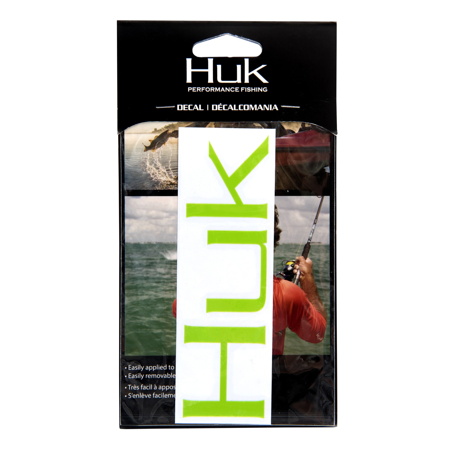 6 in Bright Green Huk Decal by Huk at Fleet Farm