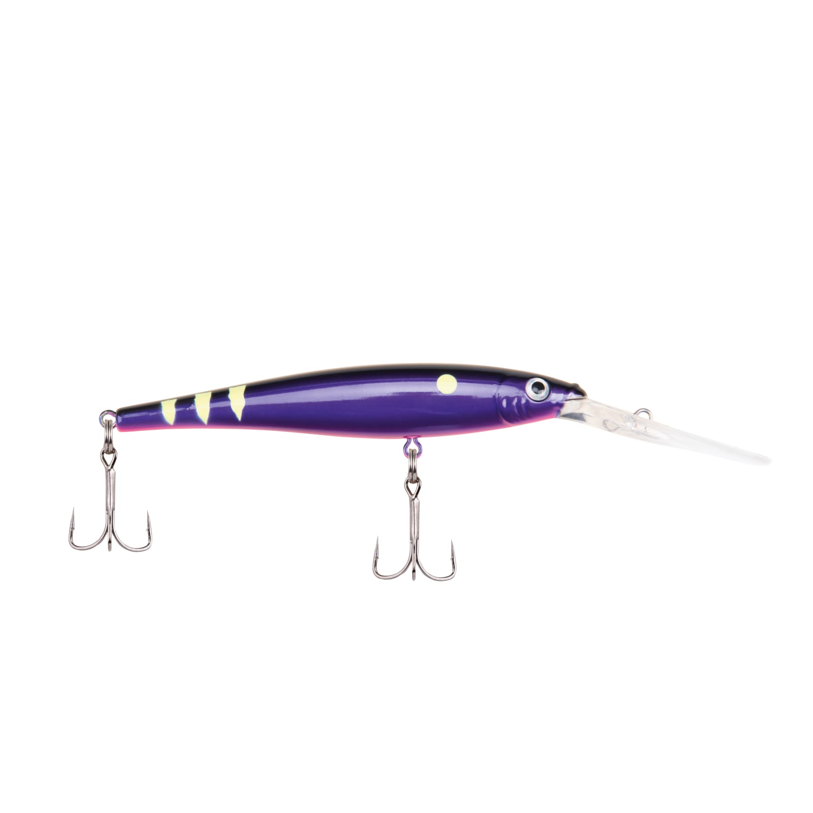 6.0 inch Custom Wooden Muskie Lure - Topwater Fire Minnow