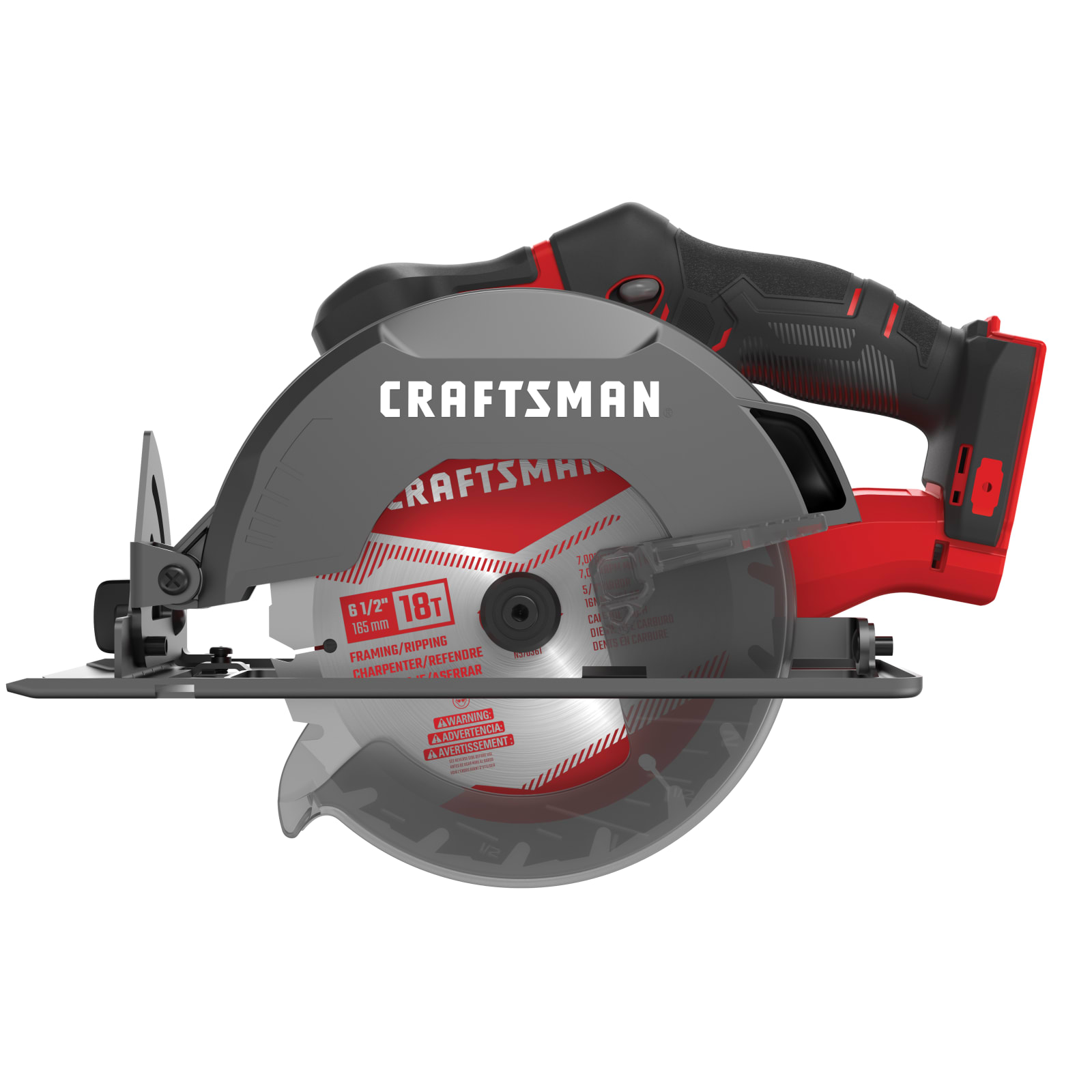 20V MAX* 6-1/2 in. Cordless Circular Saw (Tool Only)