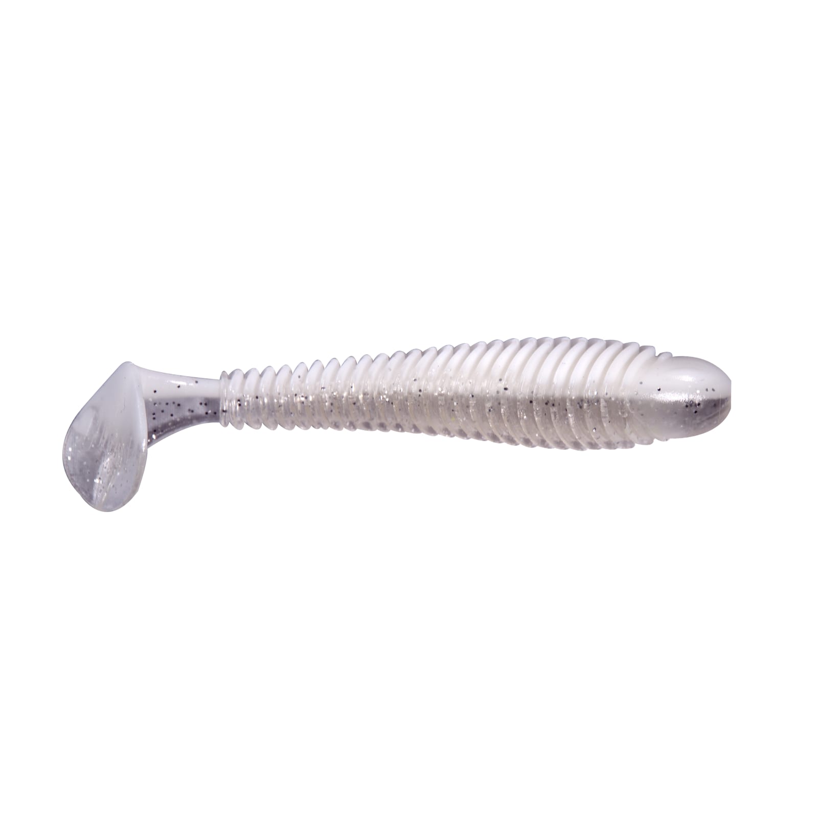 Googan Baits White Pearl Shad Saucy Swimmer Bait