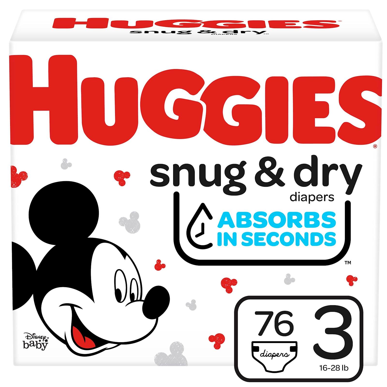 Huggies Snug & Dry Big Pack Diapers - Size 3 by Huggies at Fleet Farm