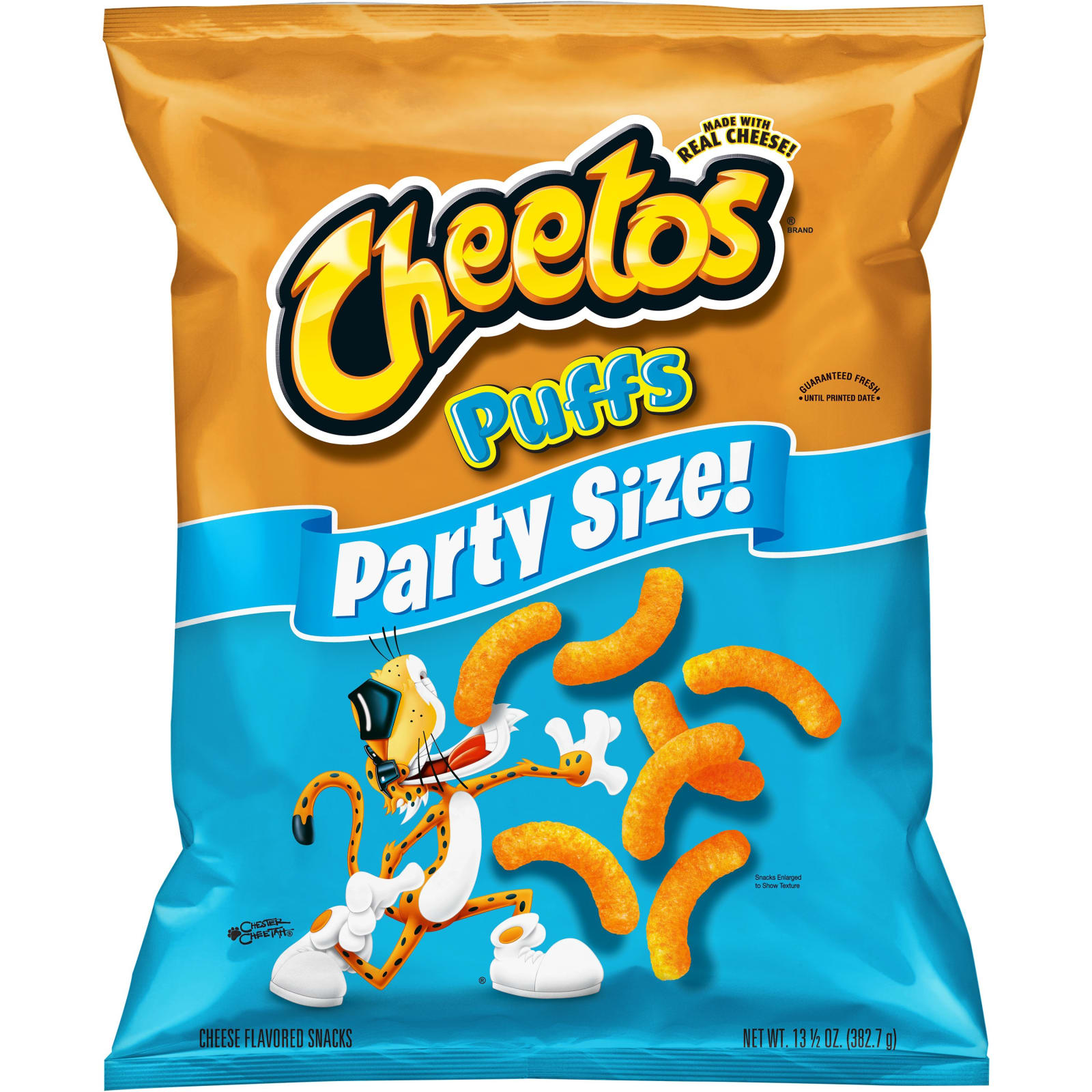 NAFTA Cheetos Puffs are all slightly different. (Puffs from Canada