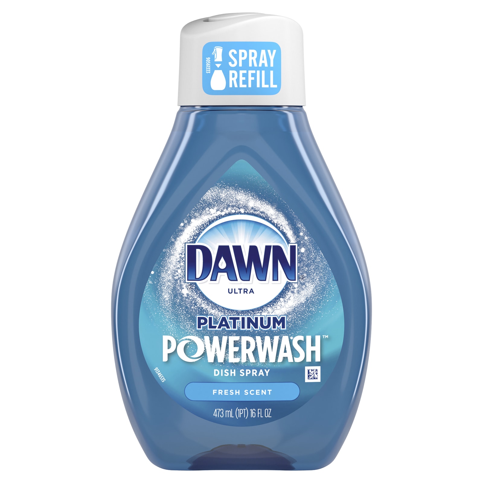 Dawn Free & Clear Powerwash Dish Soap Spray, Pear Scent, 16 oz