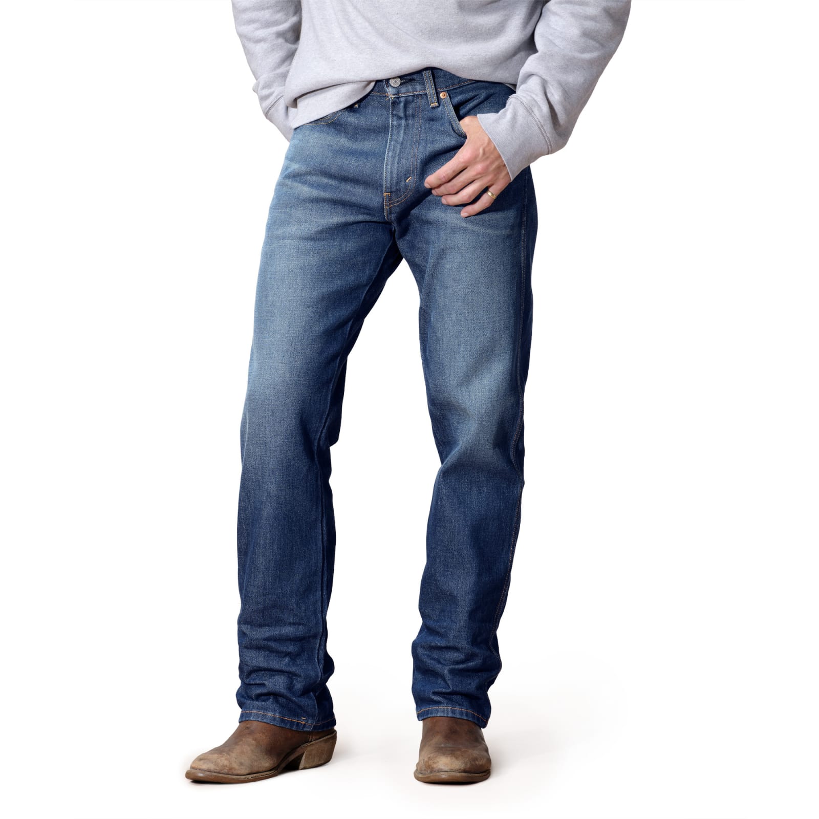 Men's So Lonesome Blue Western Fit Straight Leg Jeans by Levi's at Fleet  Farm