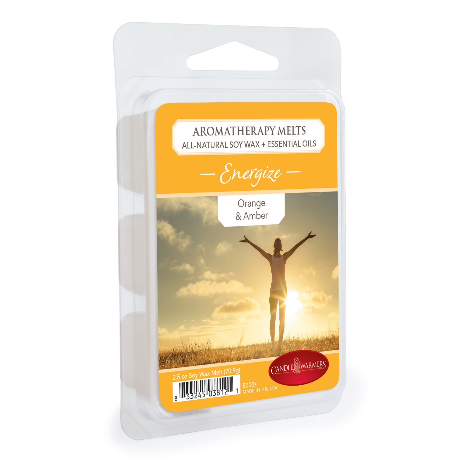 Energize 2.5 oz Orange Aromatherapy Wax Melts by Candle Warmers at Fleet  Farm