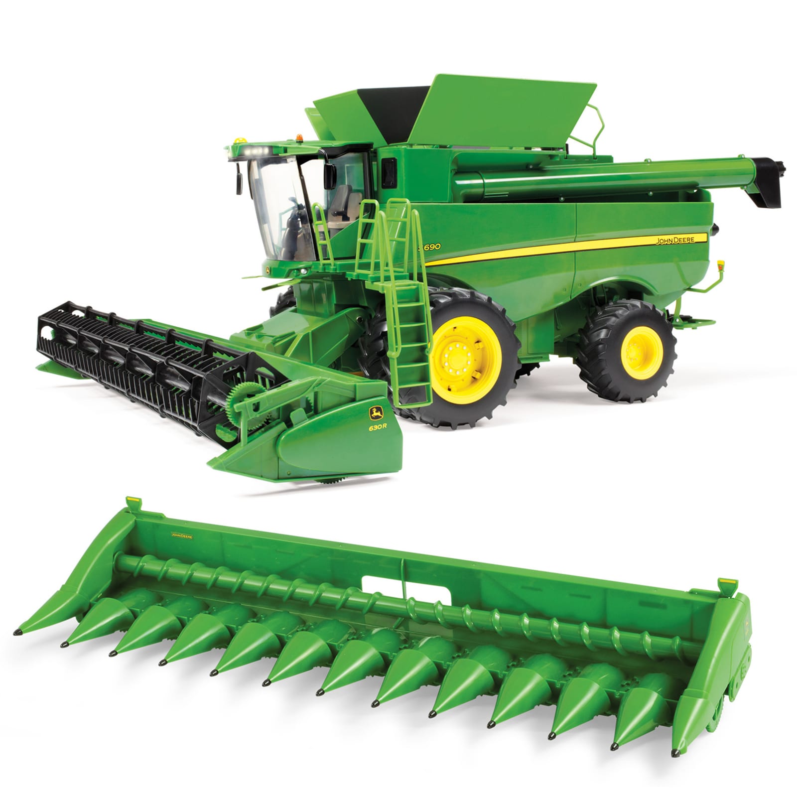 John deere tractor engine toy fleet farm clearance