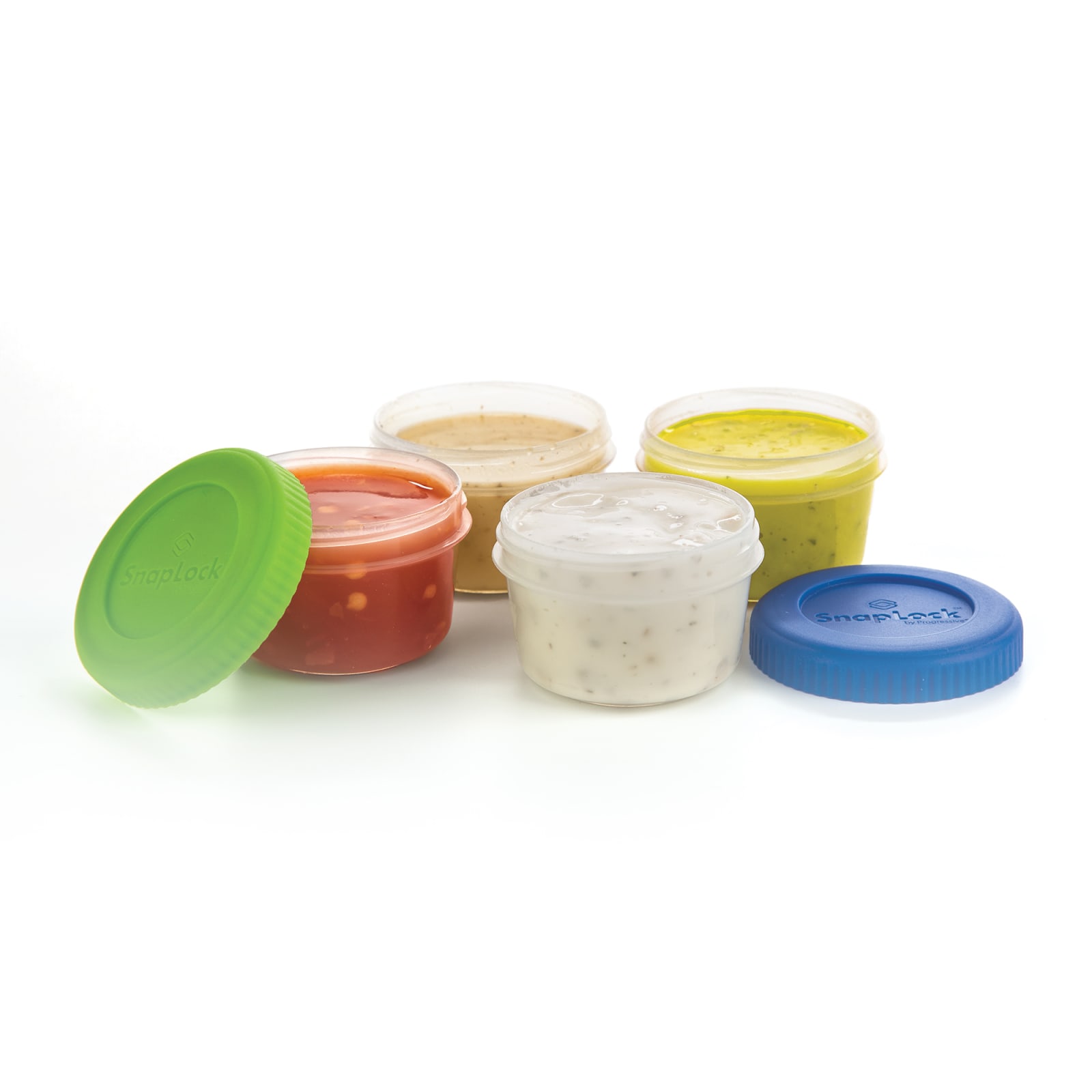 Progressive Snap Lock Dressing To Go Container Set of 4