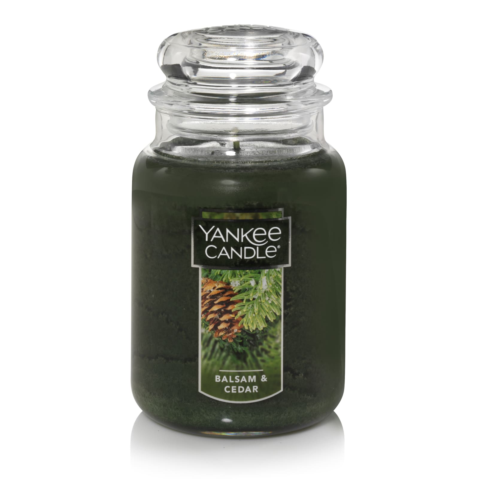 22 oz Balsam & Cedar Classic 1-Wick Jar Candle by Yankee Candle at