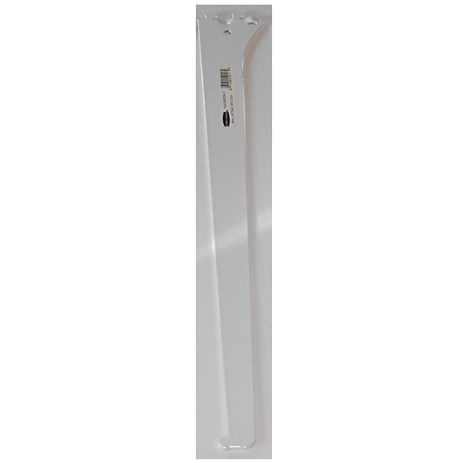 Rubbermaid FastTrack White 16 In. Shelf Bracket - Kellogg Supply