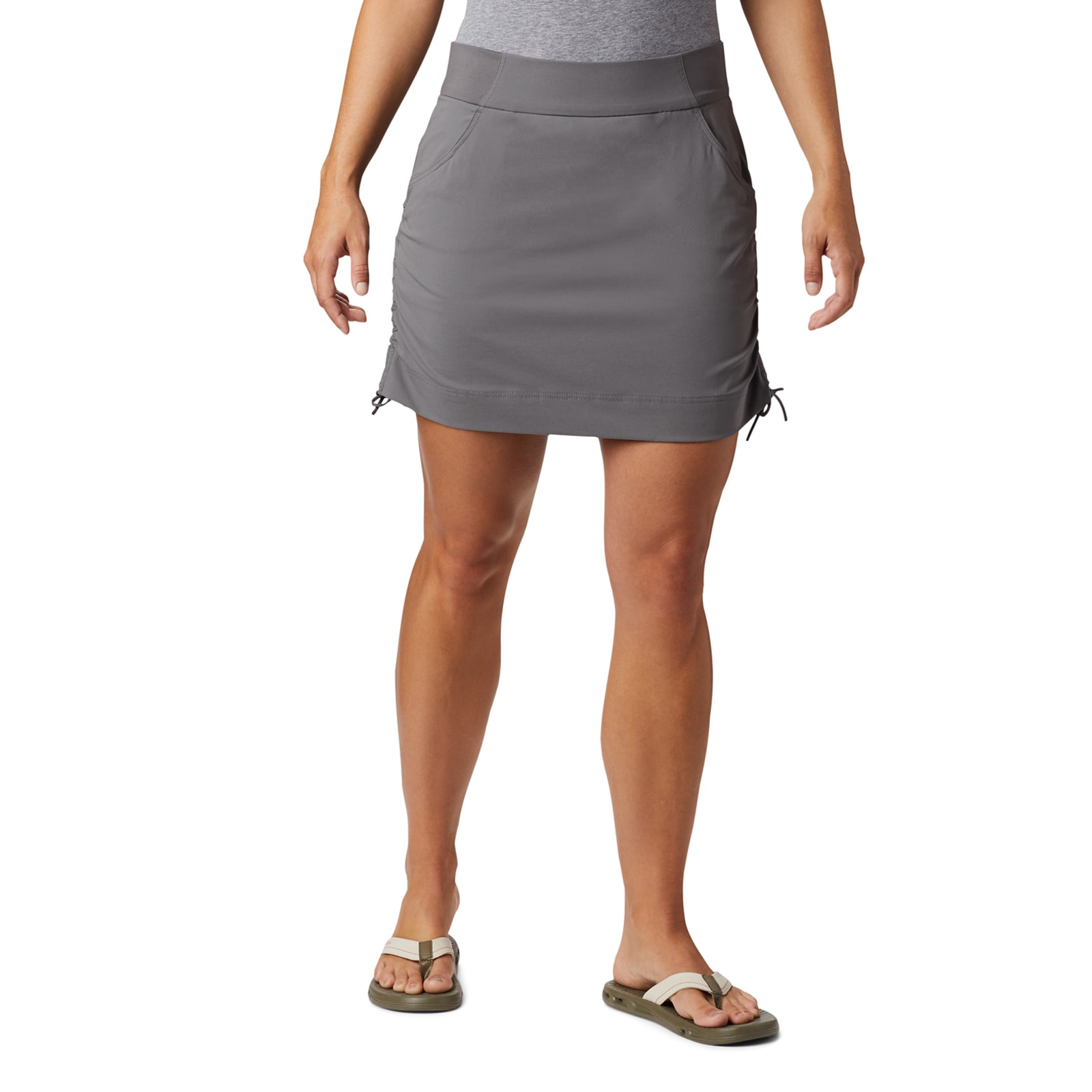 Anytime Casual City Grey Skort by Columbia at Fleet Farm