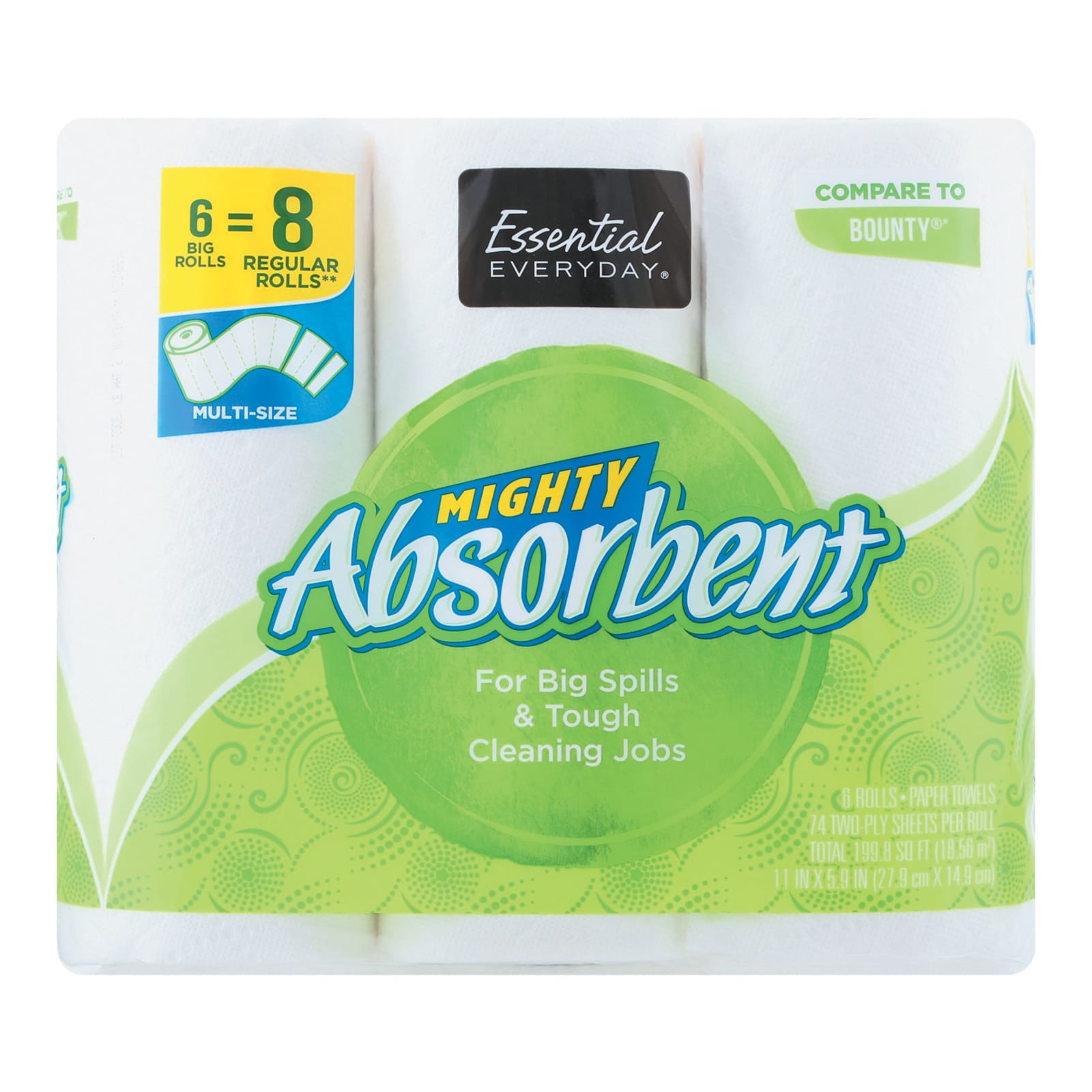 Mighty Absorbent Paper towel - 6 pk by Essential EVERYDAY at Fleet