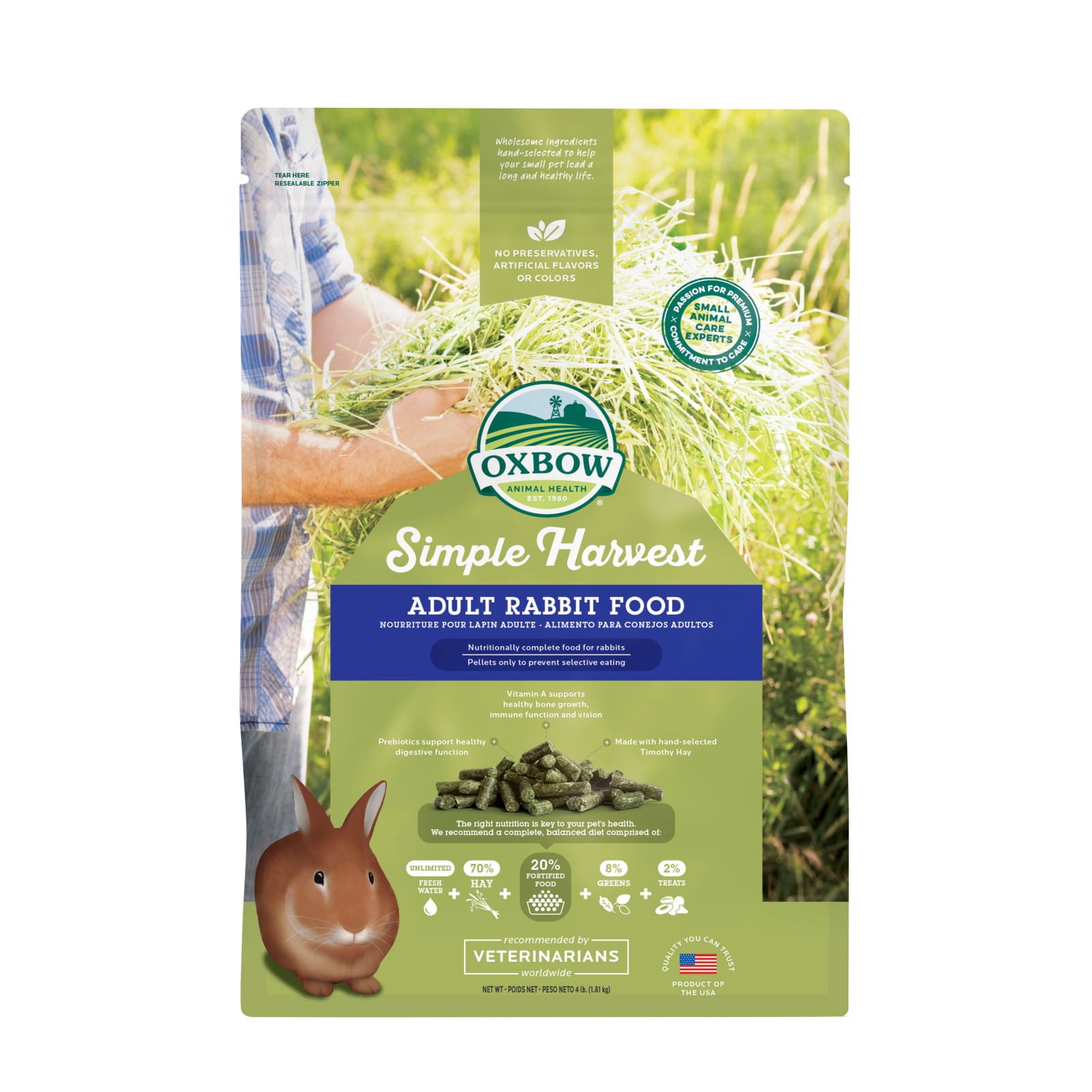 Oxbow Garden Select Adult Rabbit Food Wholesale Deals