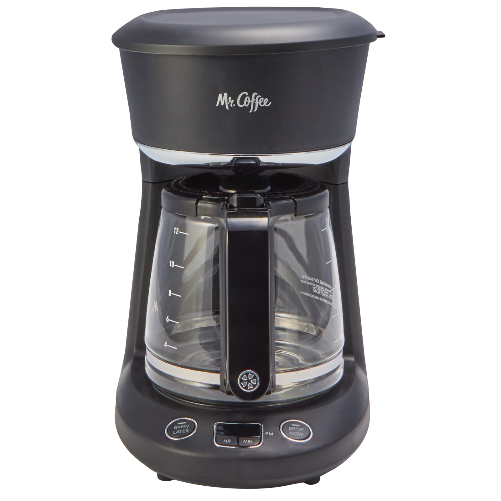 Mr. Coffee® 12-Cup Programmable Coffeemaker, Brew Now or Later