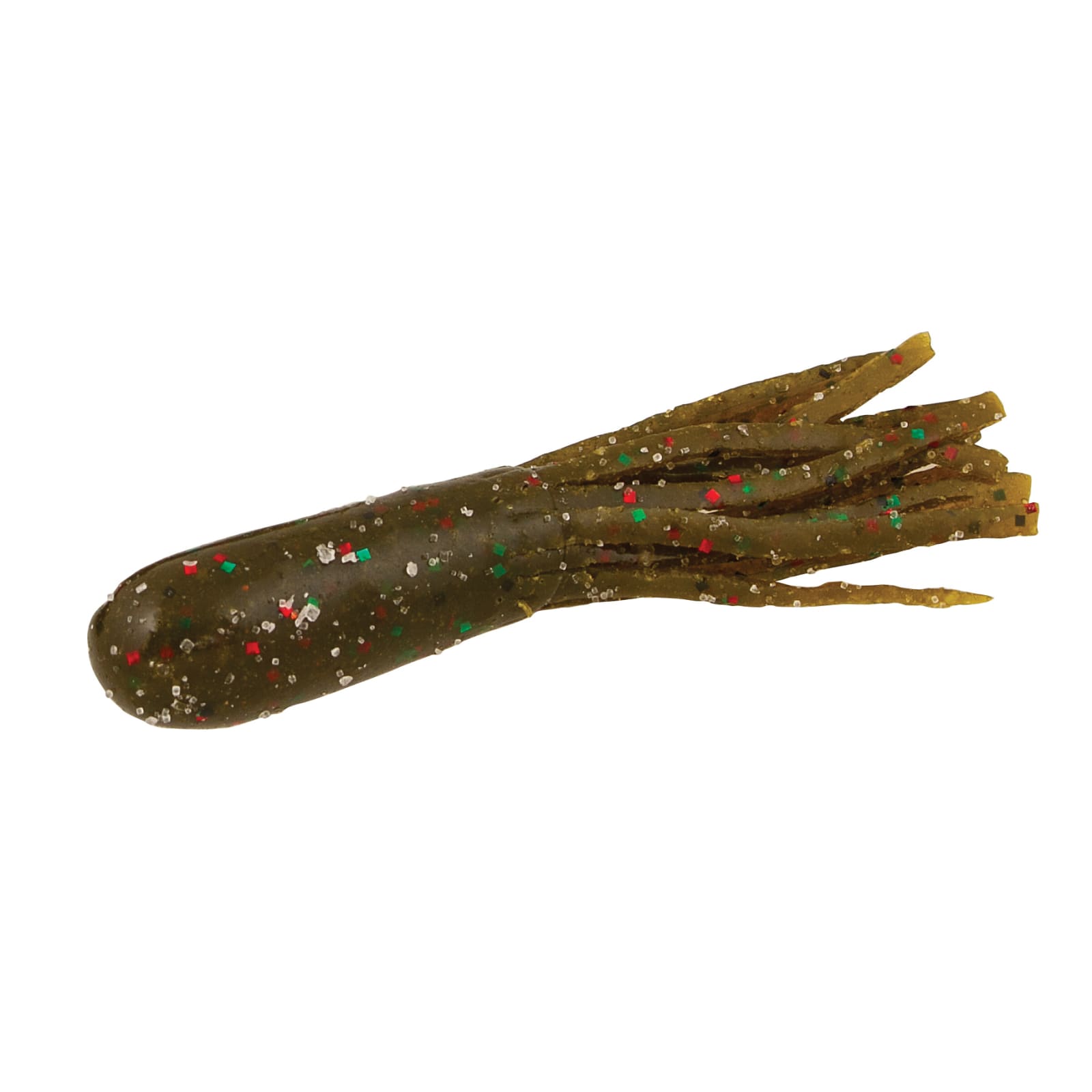 Green Pumpkin Red Green Howie Tube Fishing Lure by Howie's Tackle at Fleet  Farm