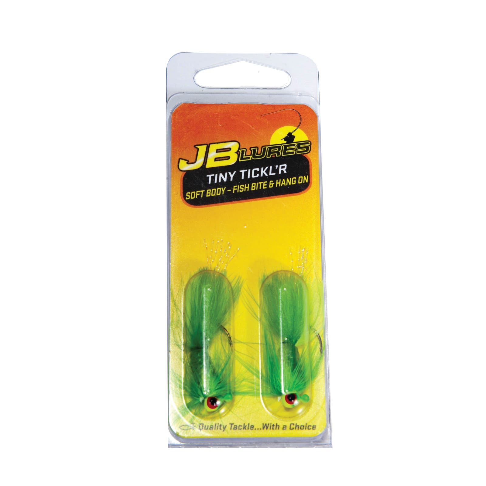 JB Lures Tiny Tickl'R 1/16 oz / Lime/Chartreuse